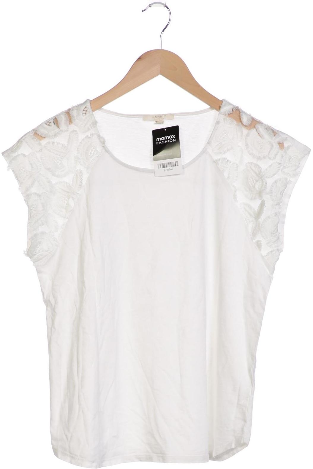 

Esprit Damen T-Shirt, weiß, Gr. 46