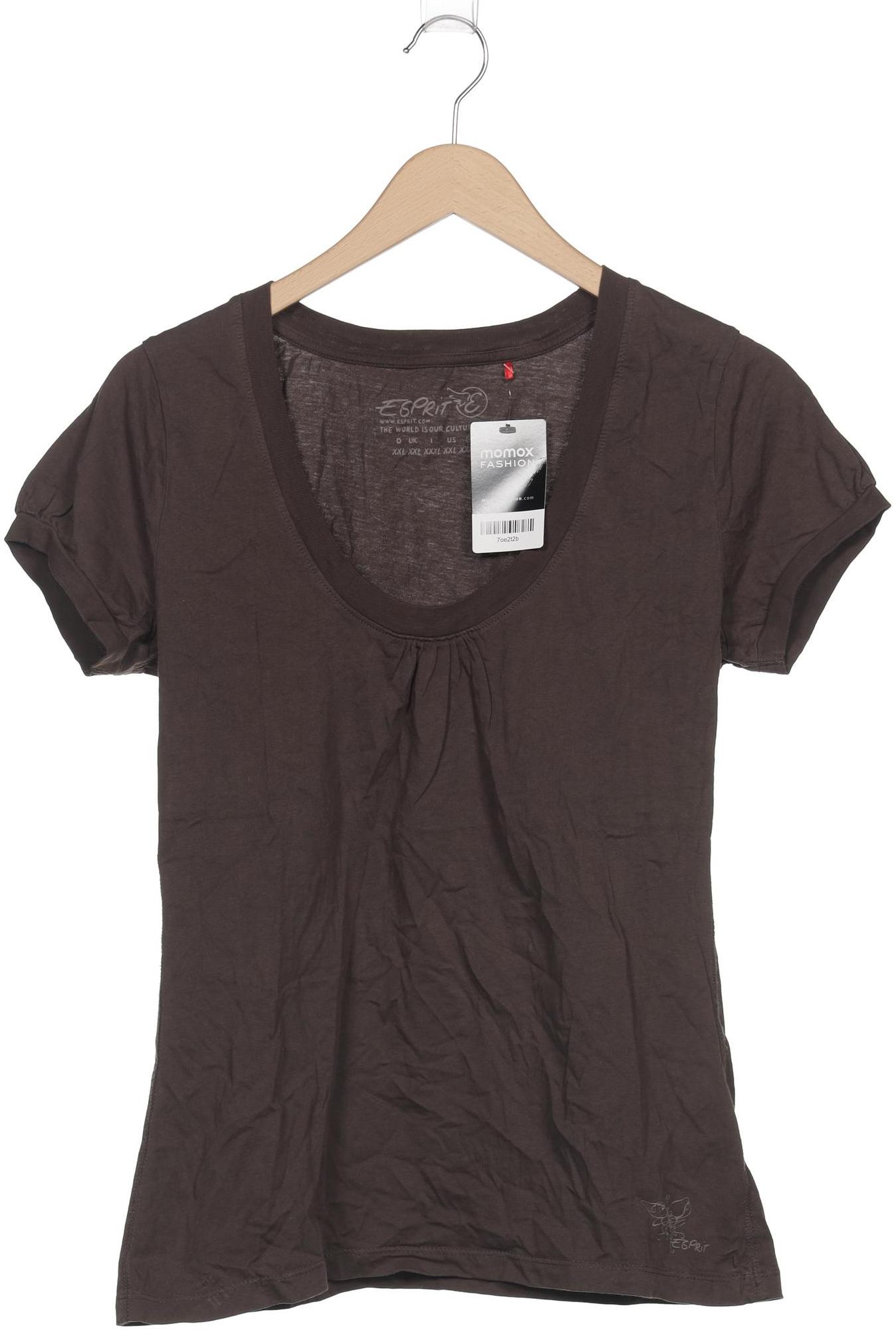 

Esprit Damen T-Shirt, braun, Gr. 46