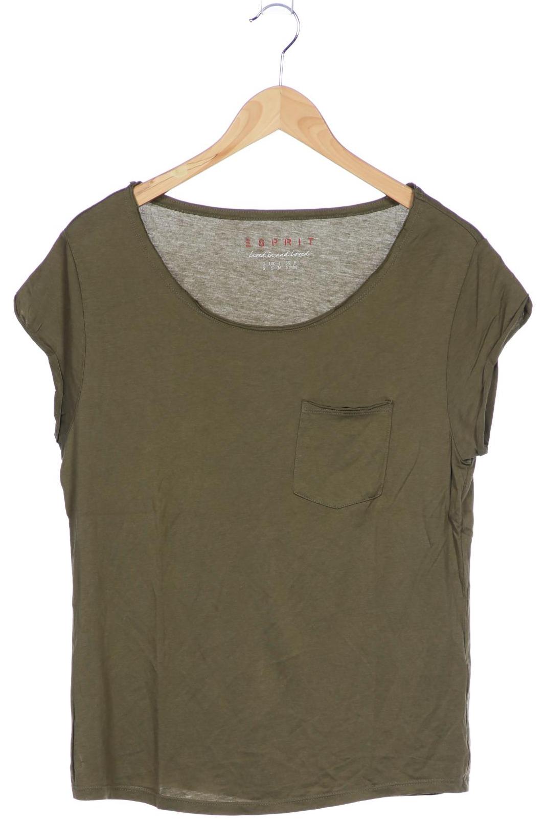 

Esprit Damen T-Shirt, grün, Gr. 36