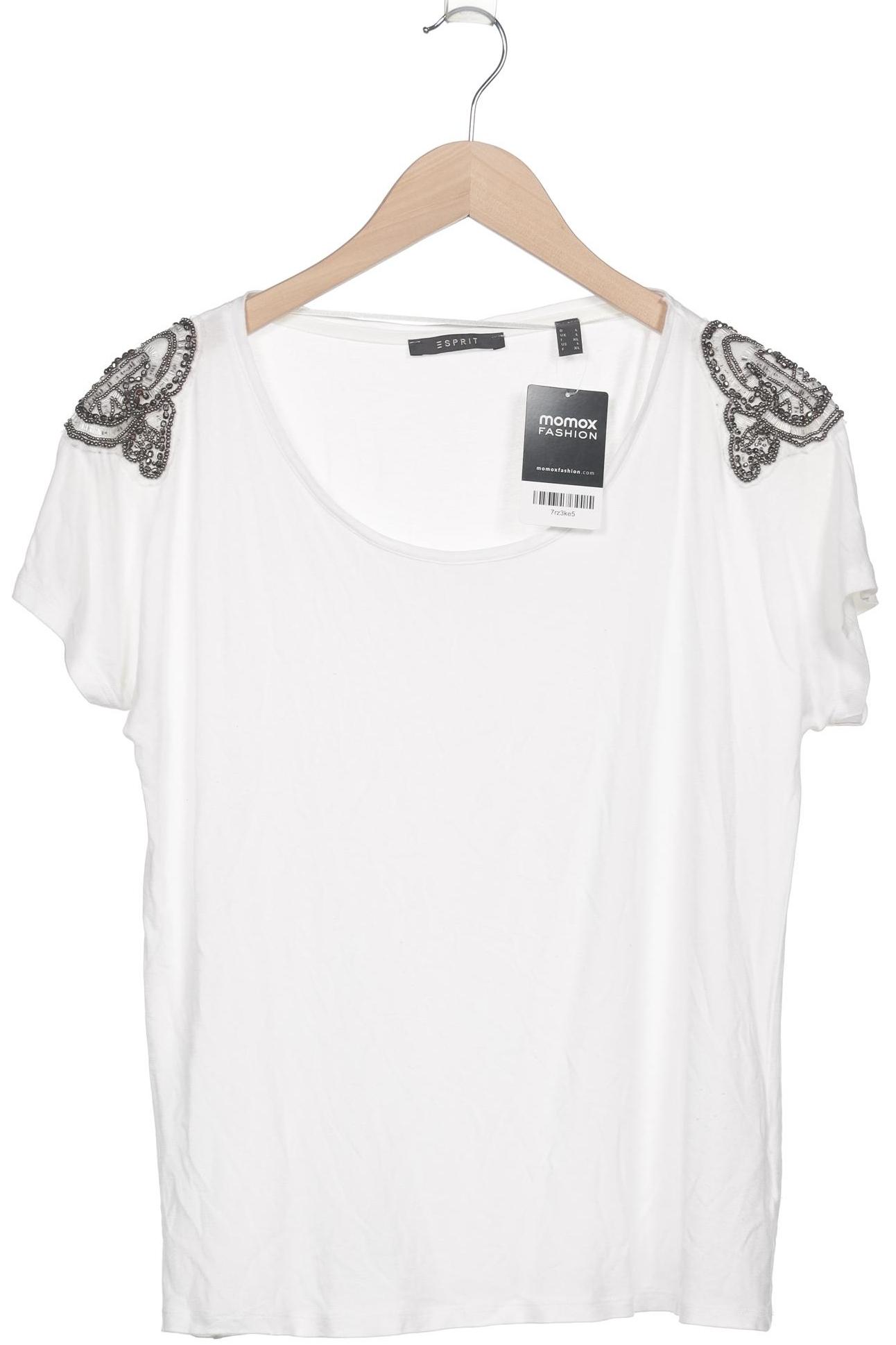 

Esprit Damen T-Shirt, weiß, Gr. 42
