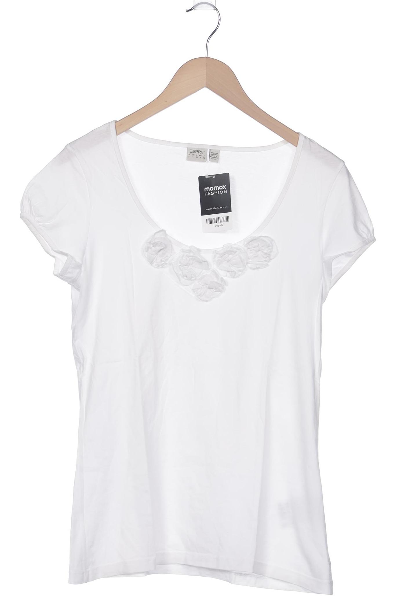 

Esprit Damen T-Shirt, weiß, Gr. 42