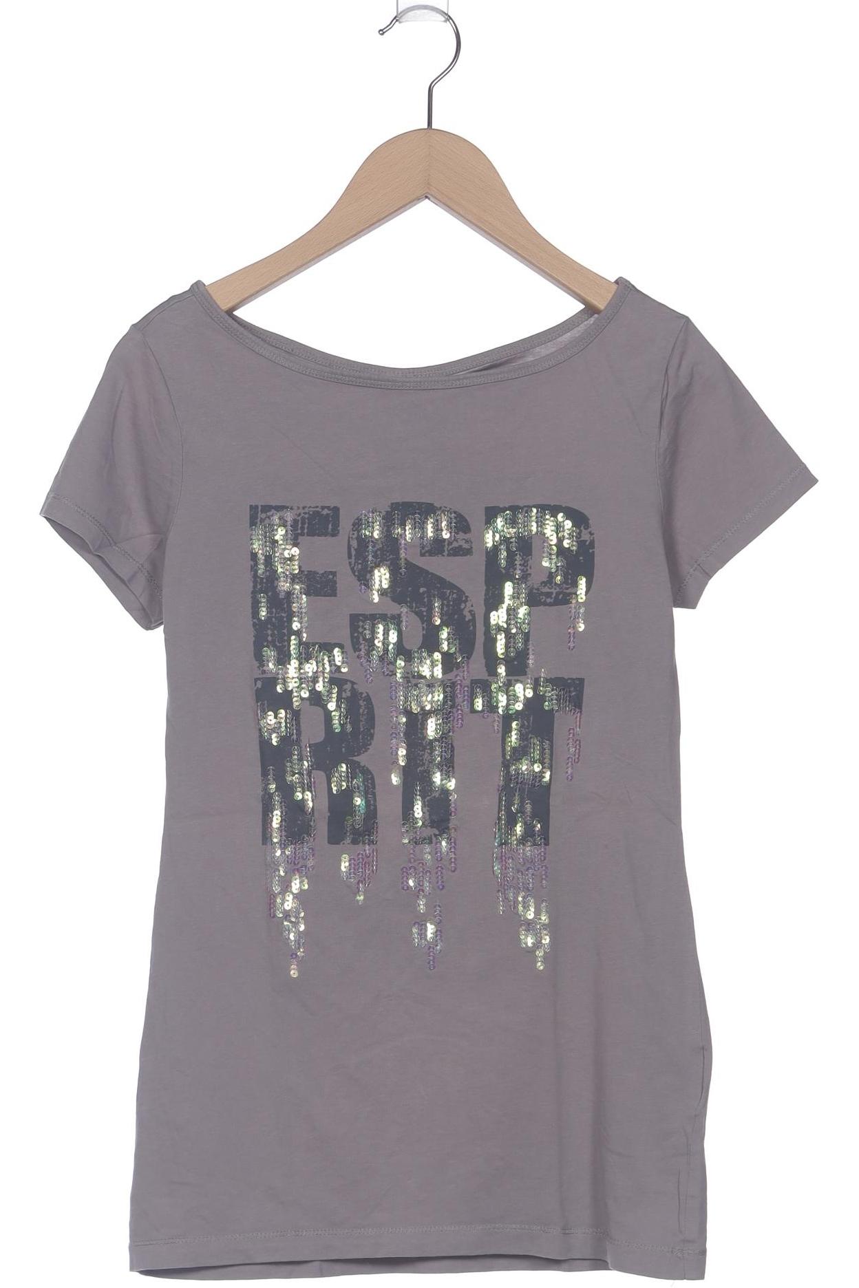 

Esprit Damen T-Shirt, grau, Gr. 34