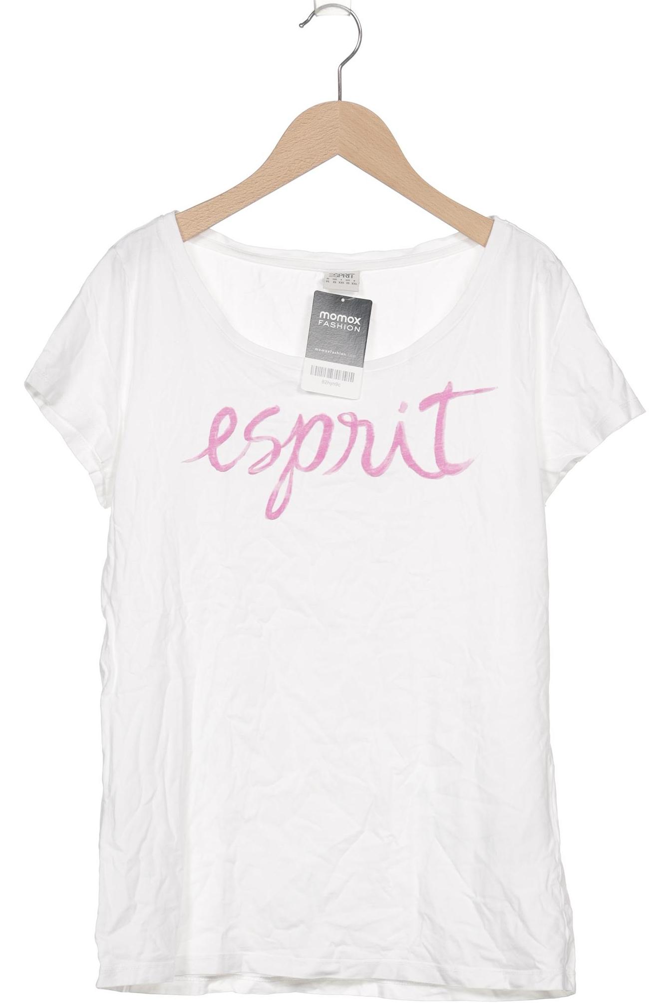 

Esprit Damen T-Shirt, weiß, Gr. 44