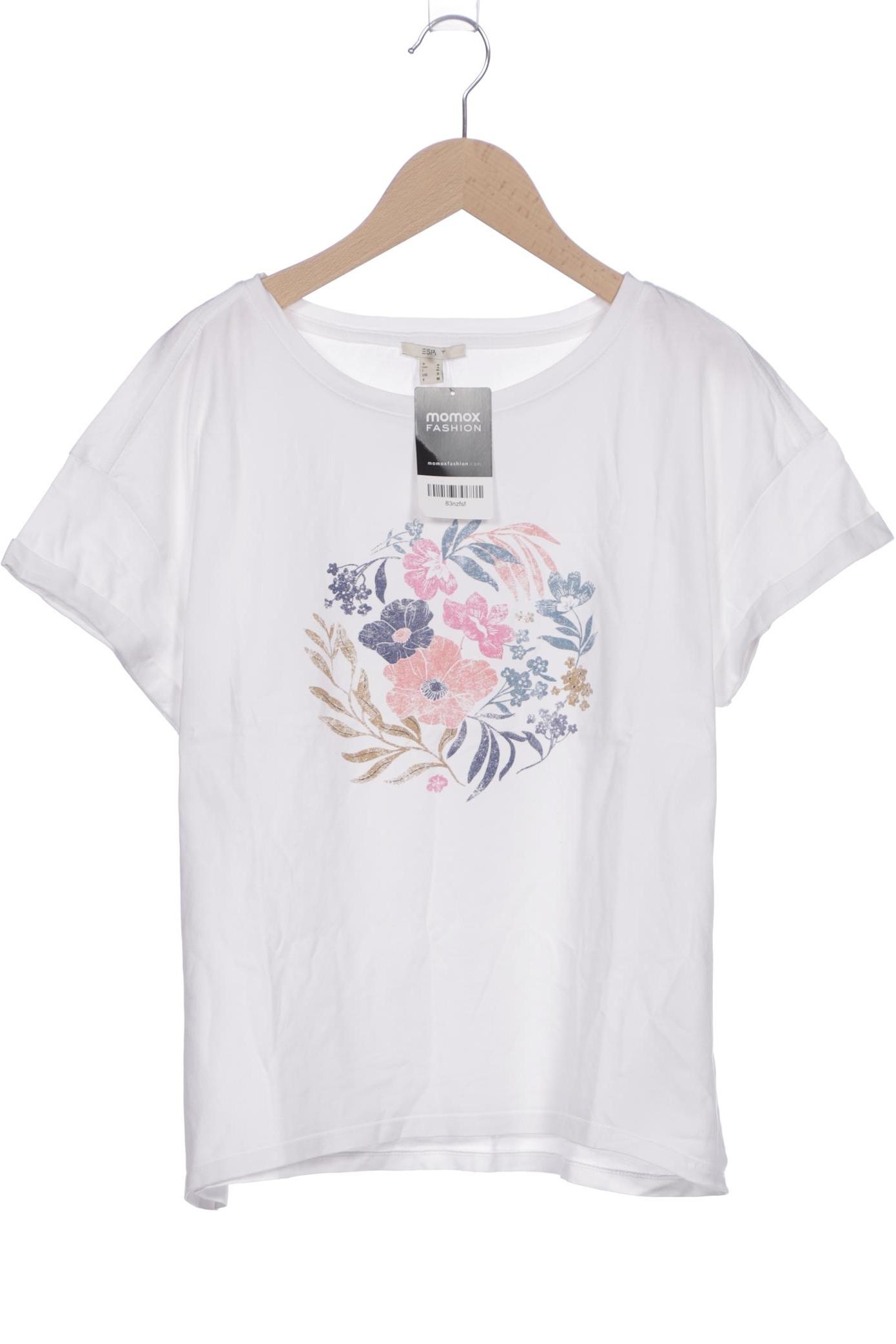

Esprit Damen T-Shirt, weiß, Gr. 36
