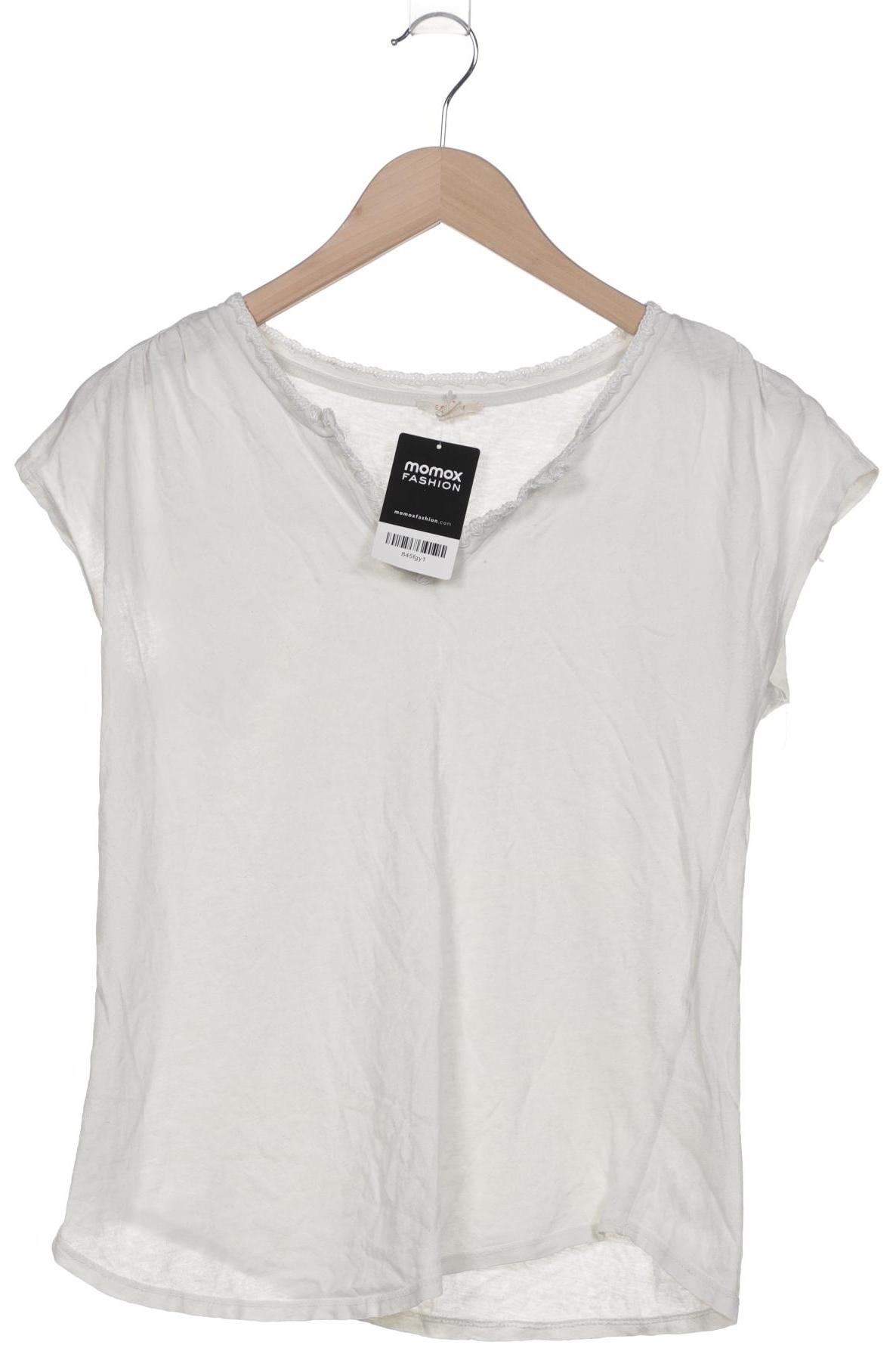 

Esprit Damen T-Shirt, weiß, Gr. 34