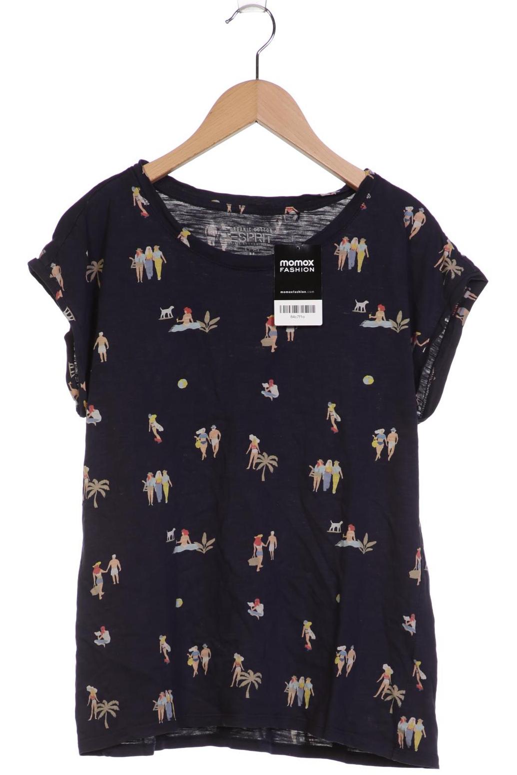 

Esprit Damen T-Shirt, marineblau, Gr. 38