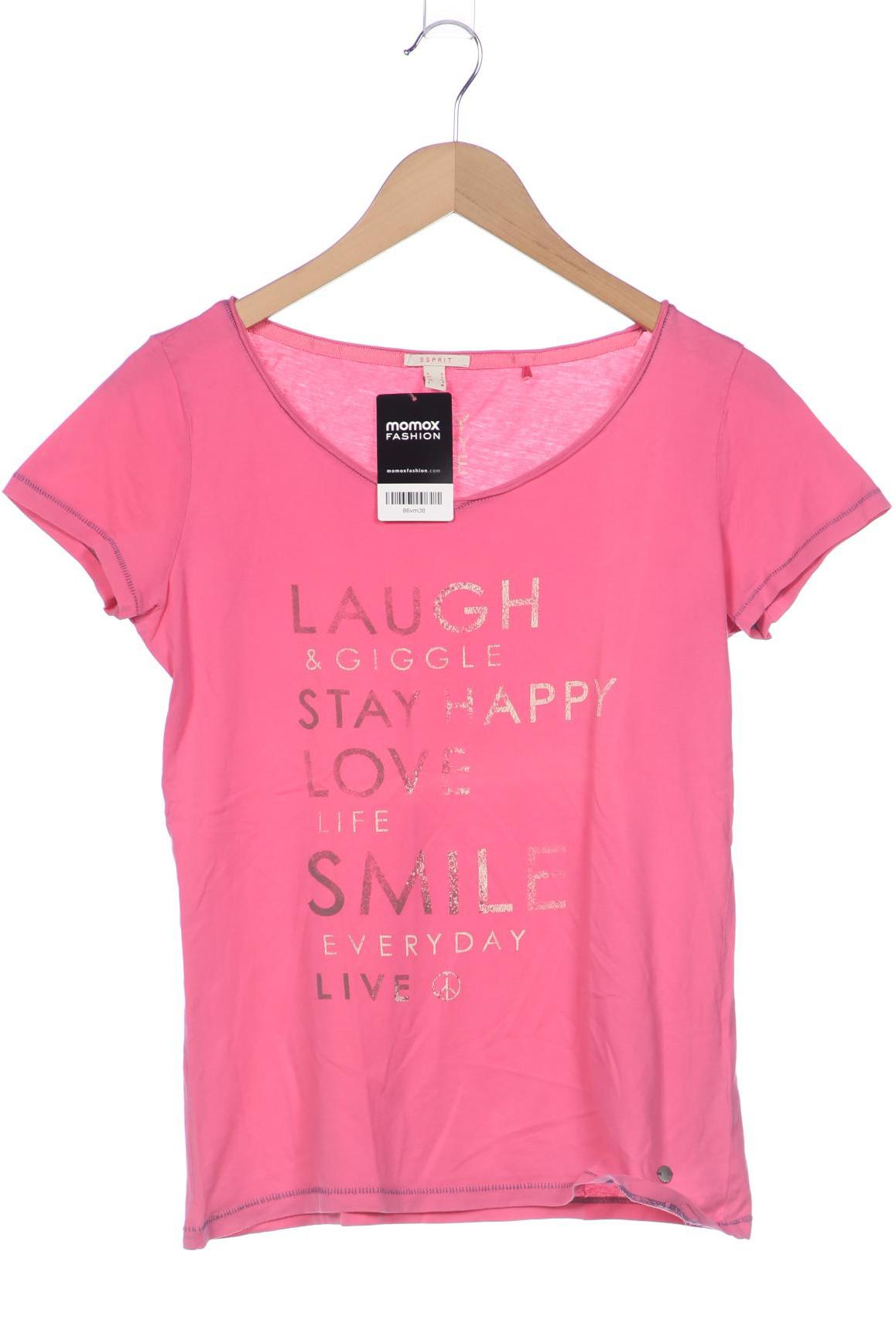 

Esprit Damen T-Shirt, pink, Gr. 36