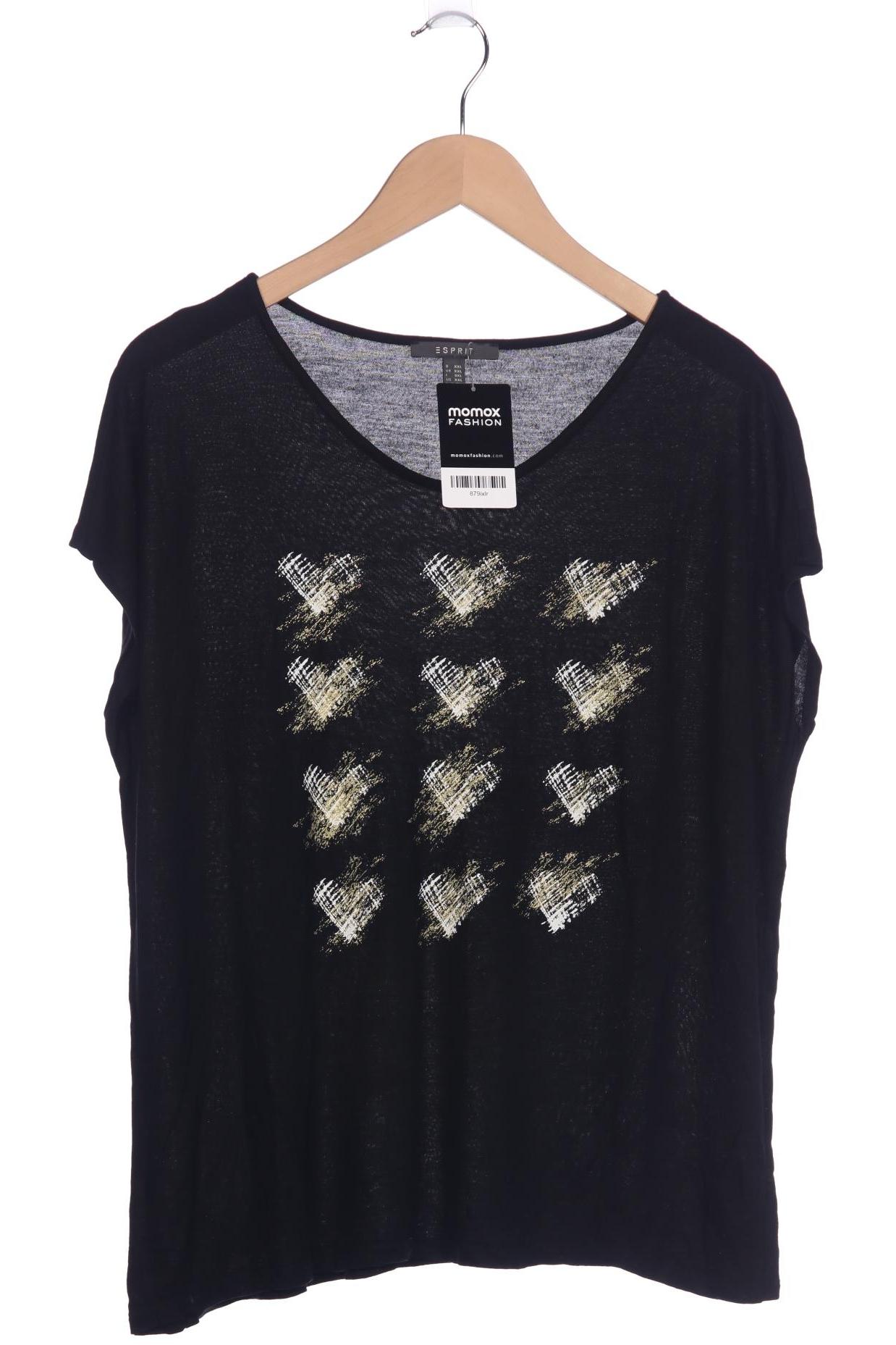 

Esprit Damen T-Shirt, schwarz, Gr. 46