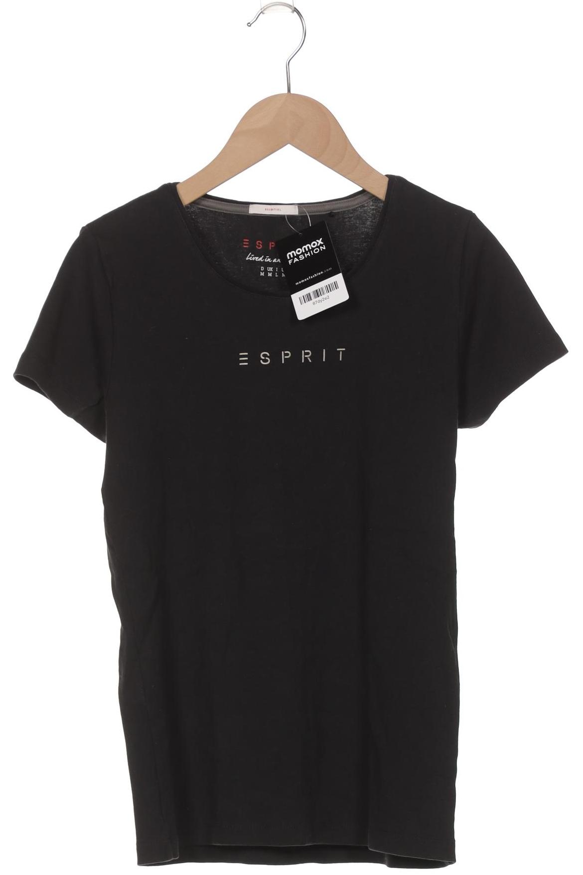 

Esprit Damen T-Shirt, schwarz, Gr. 38