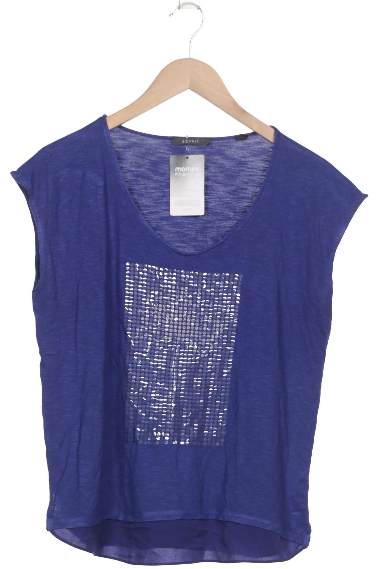 

Esprit Damen T-Shirt, blau, Gr. 42