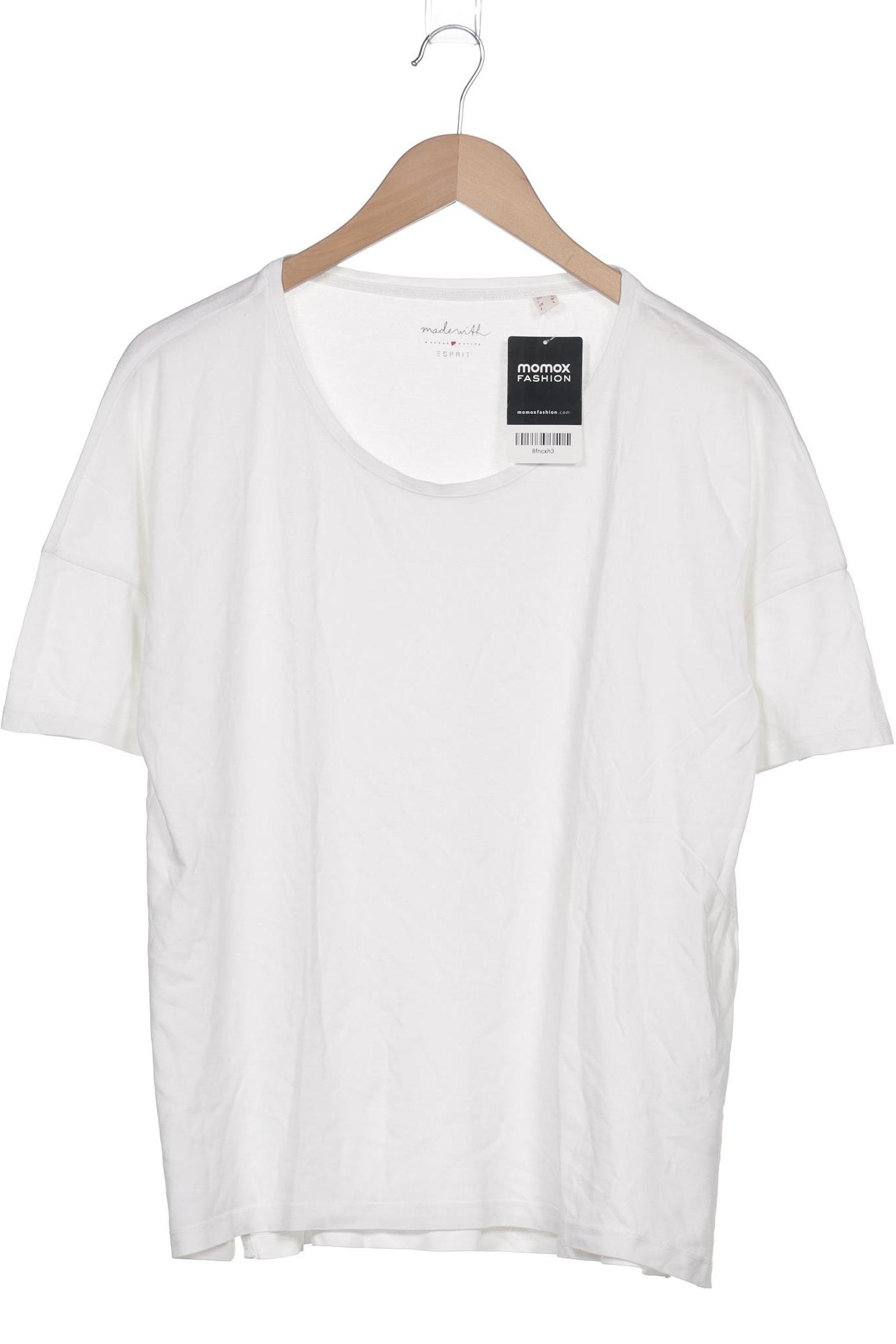 

Esprit Damen T-Shirt, weiß, Gr. 38