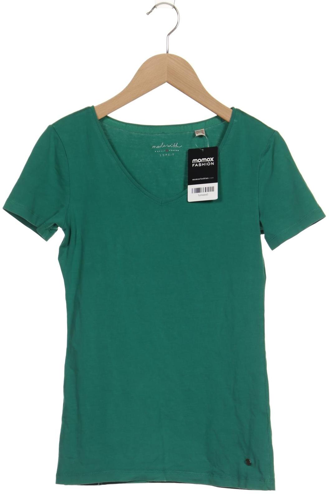 

Esprit Damen T-Shirt, grün, Gr. 34