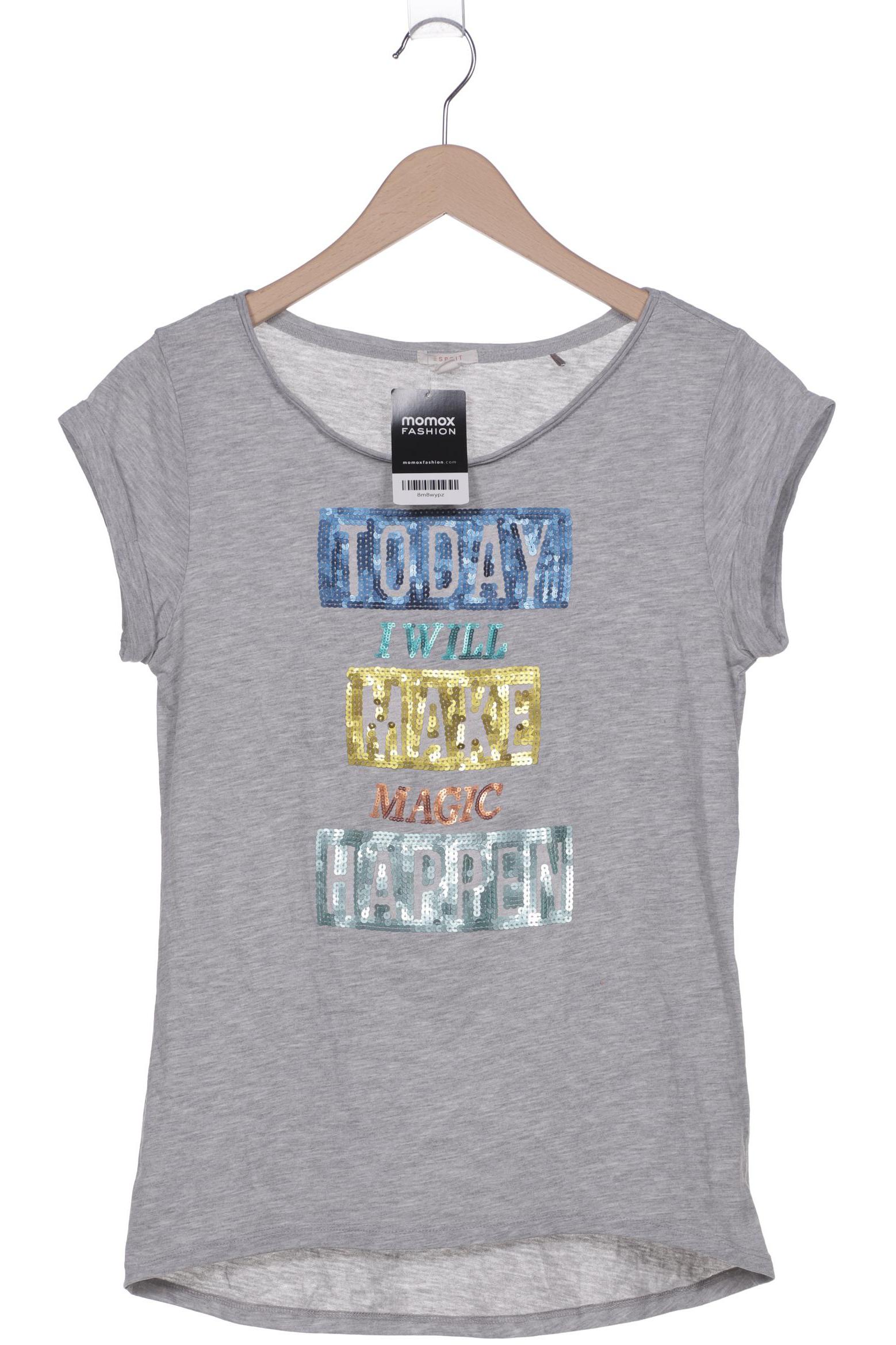 

Esprit Damen T-Shirt, grau, Gr. 36