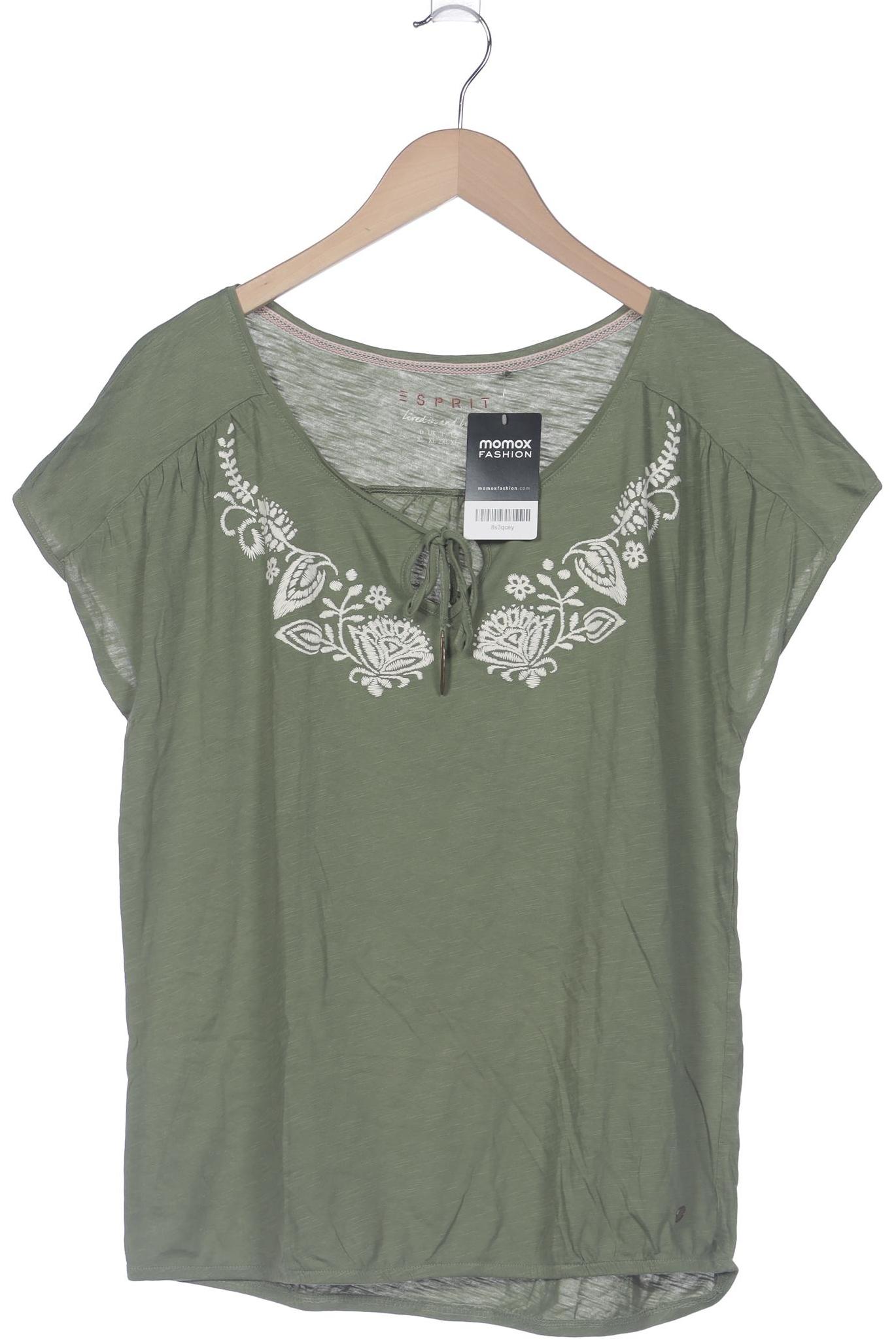 

Esprit Damen T-Shirt, grün, Gr. 44