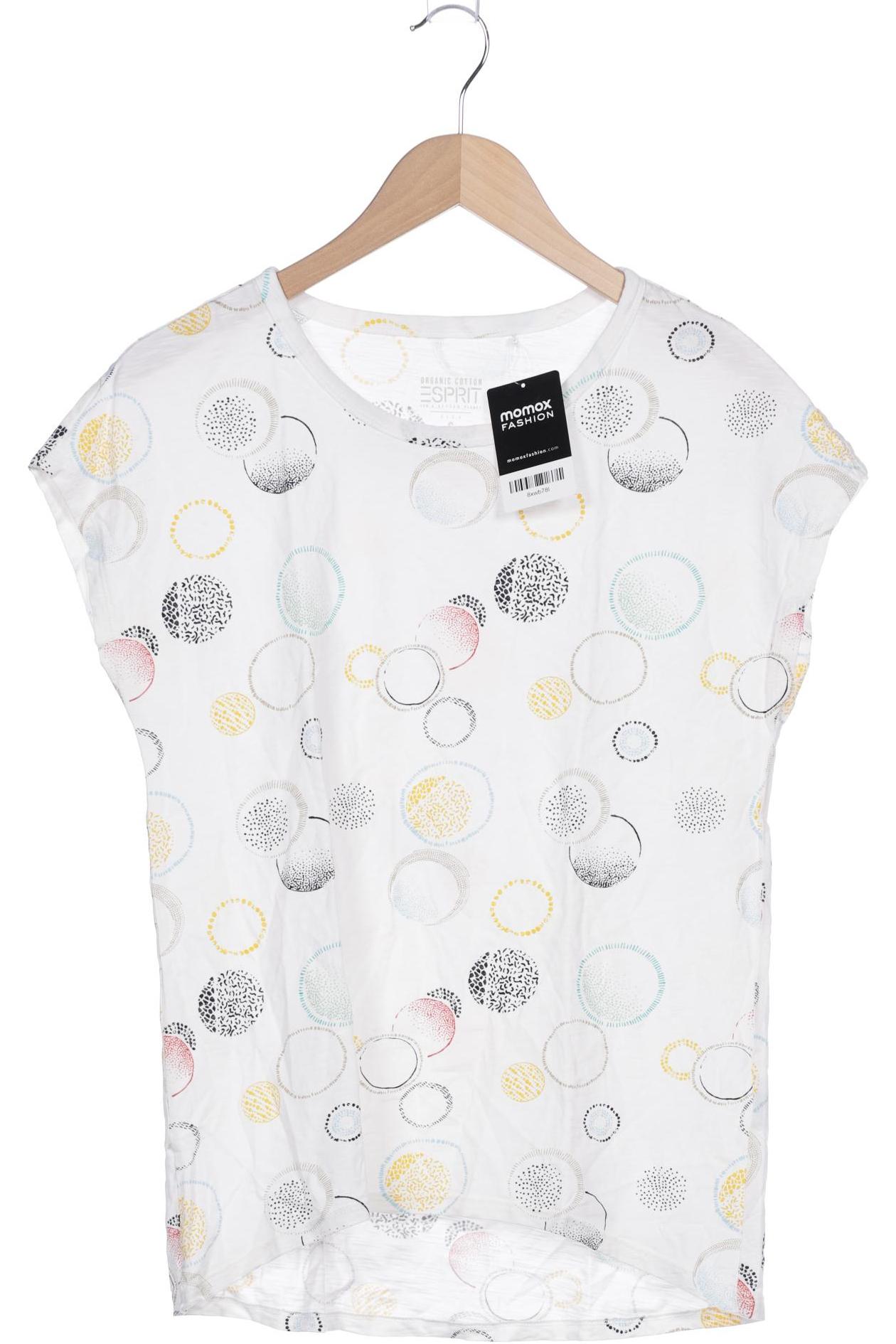 

Esprit Damen T-Shirt, weiß, Gr. 36