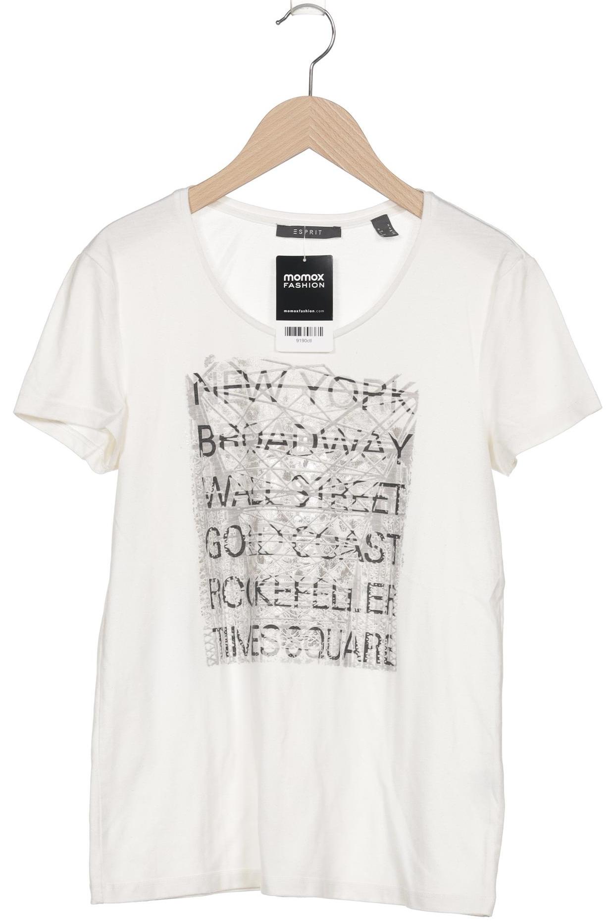 

Esprit Damen T-Shirt, cremeweiß, Gr. 36
