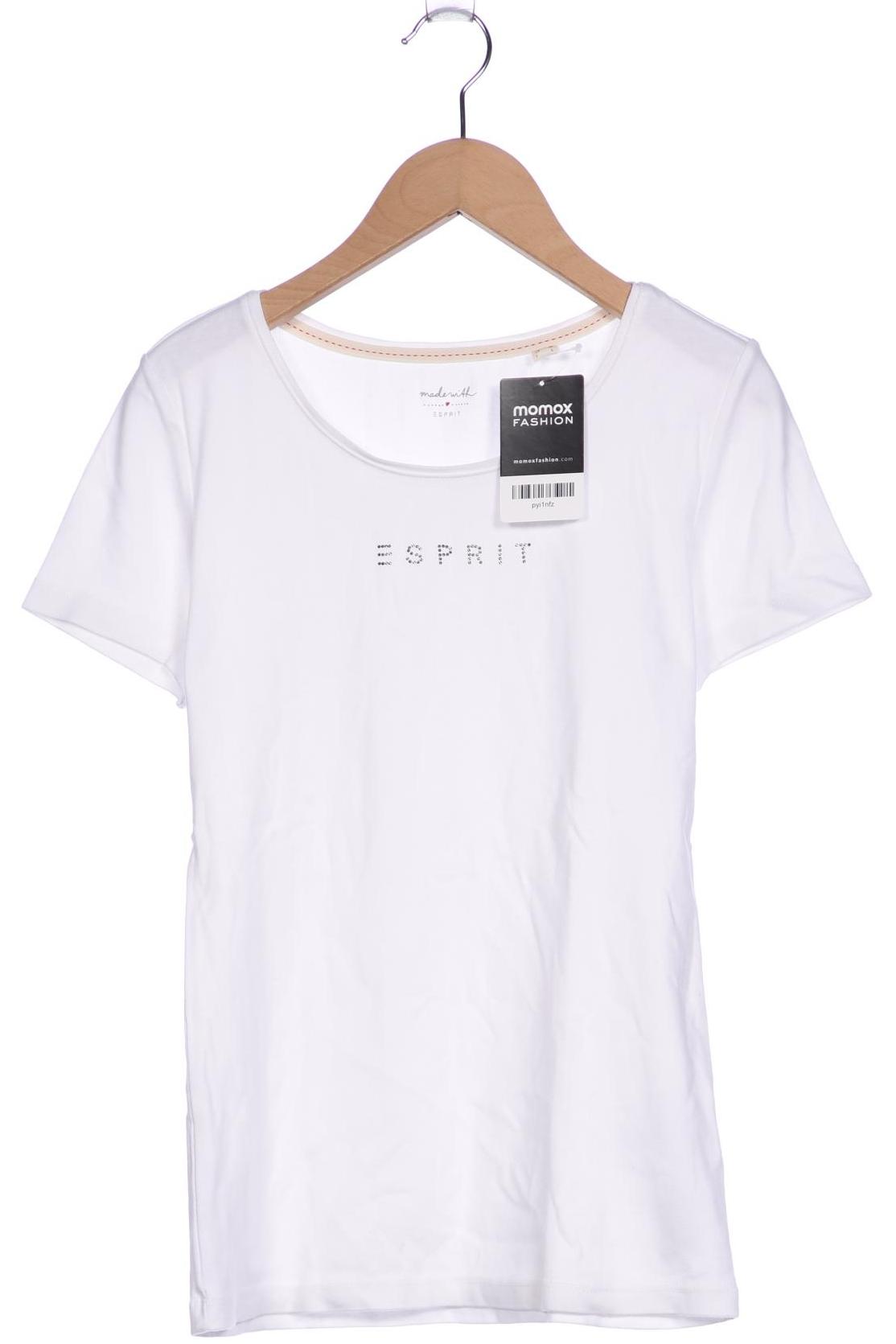 

Esprit Damen T-Shirt, weiß, Gr. 38