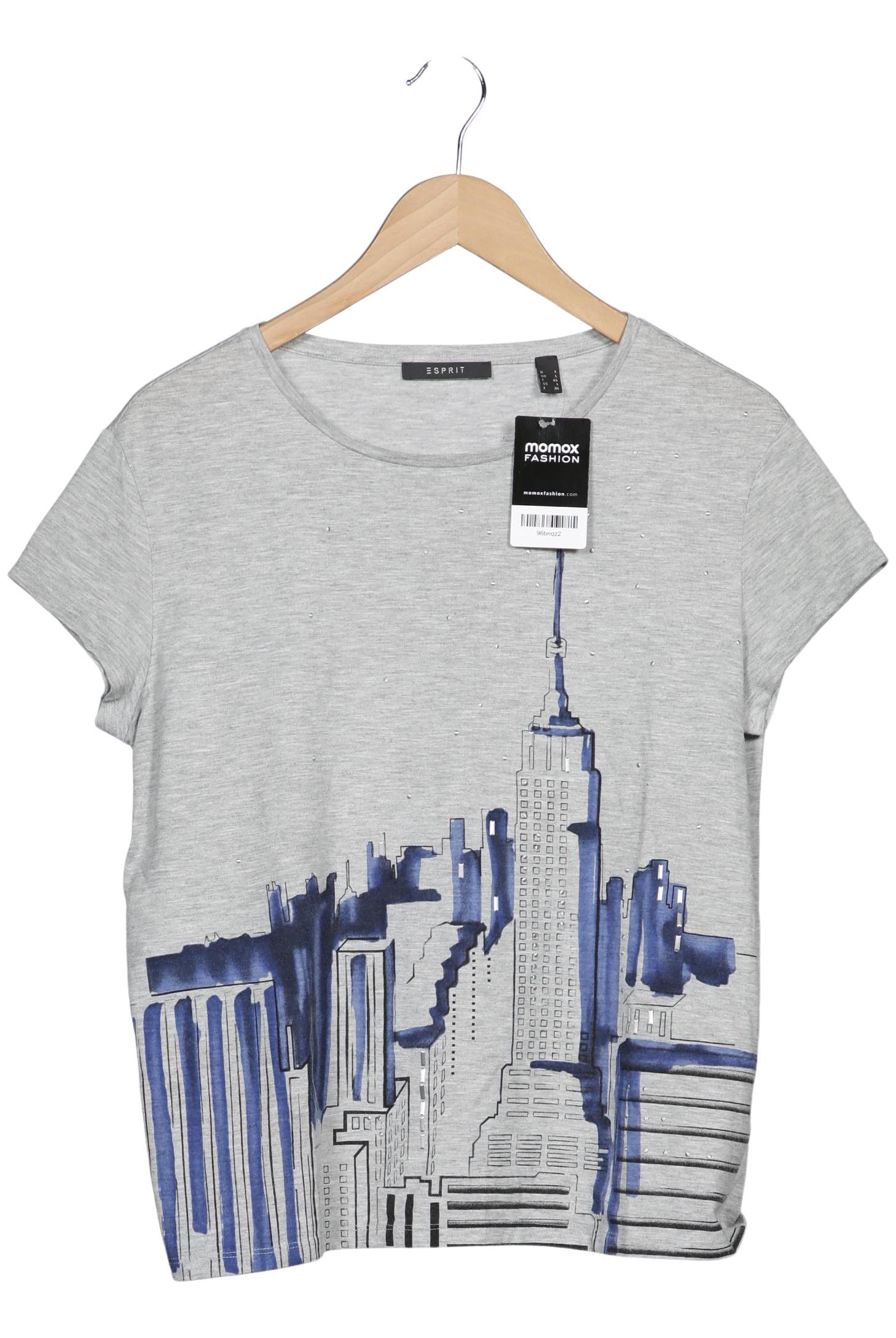 

Esprit Damen T-Shirt, grau, Gr. 42