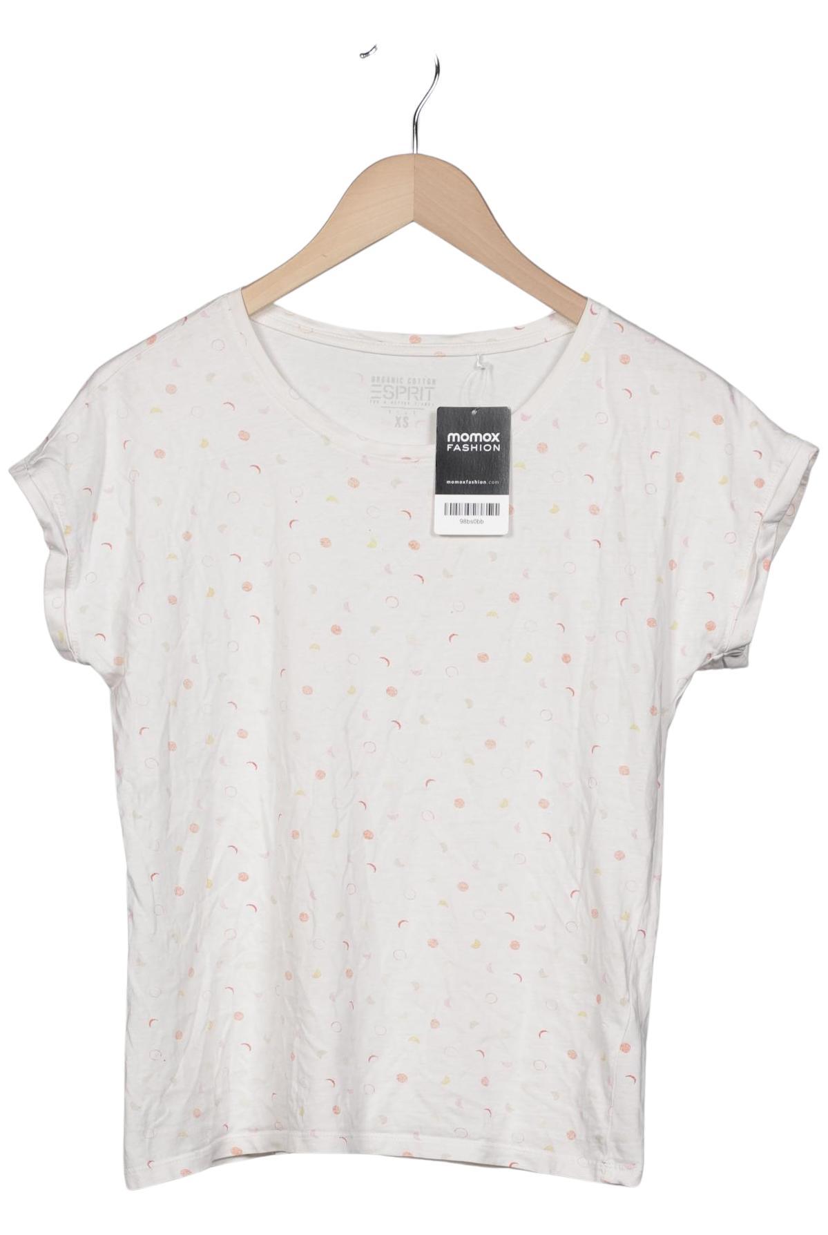 

Esprit Damen T-Shirt, weiß, Gr. 34
