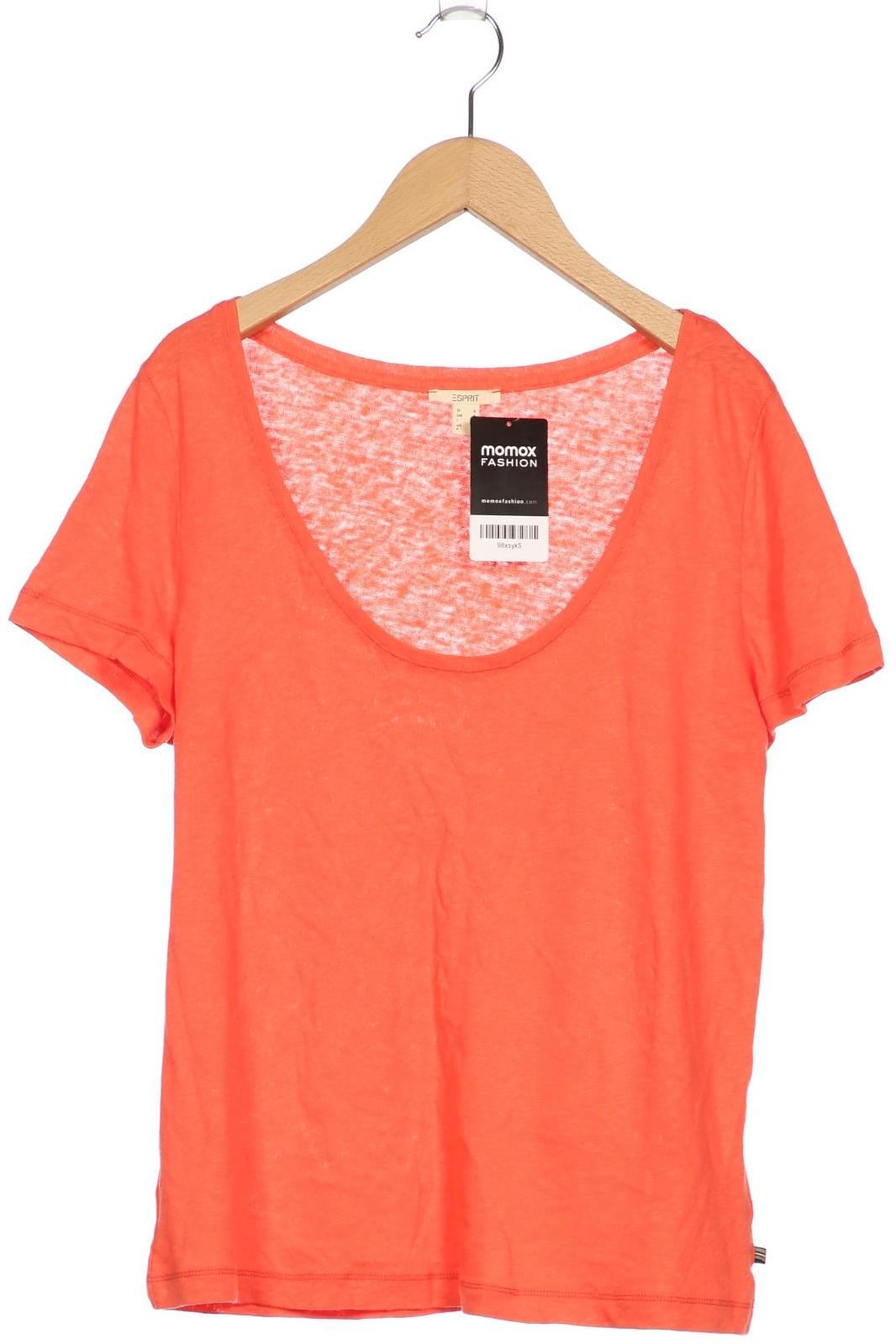 

Esprit Damen T-Shirt, orange, Gr. 36