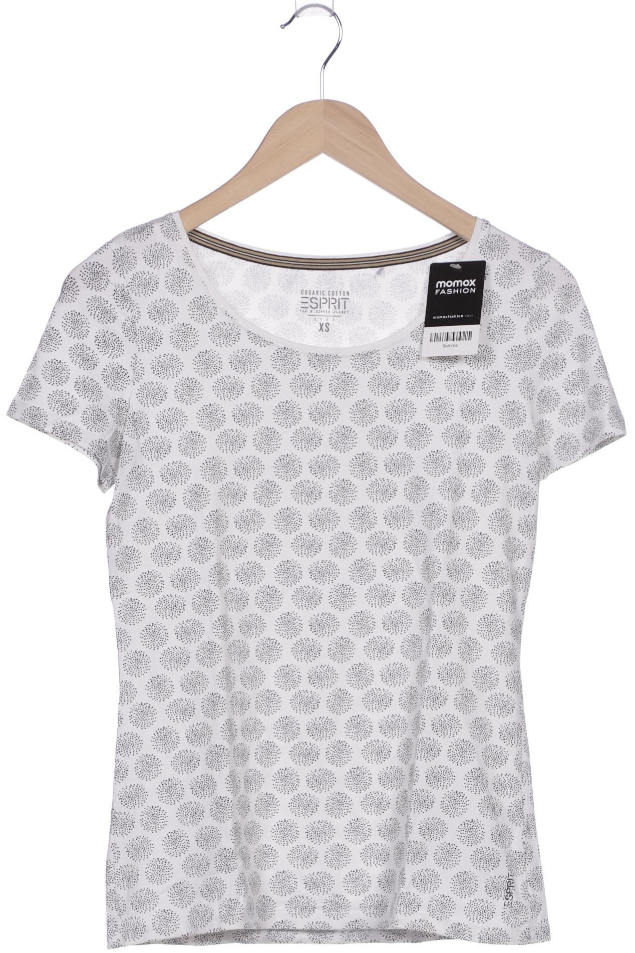 

Esprit Damen T-Shirt, weiß, Gr. 34