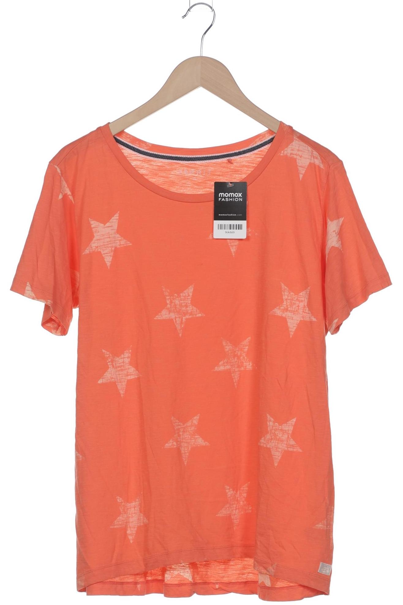 

Esprit Damen T-Shirt, orange, Gr. 44