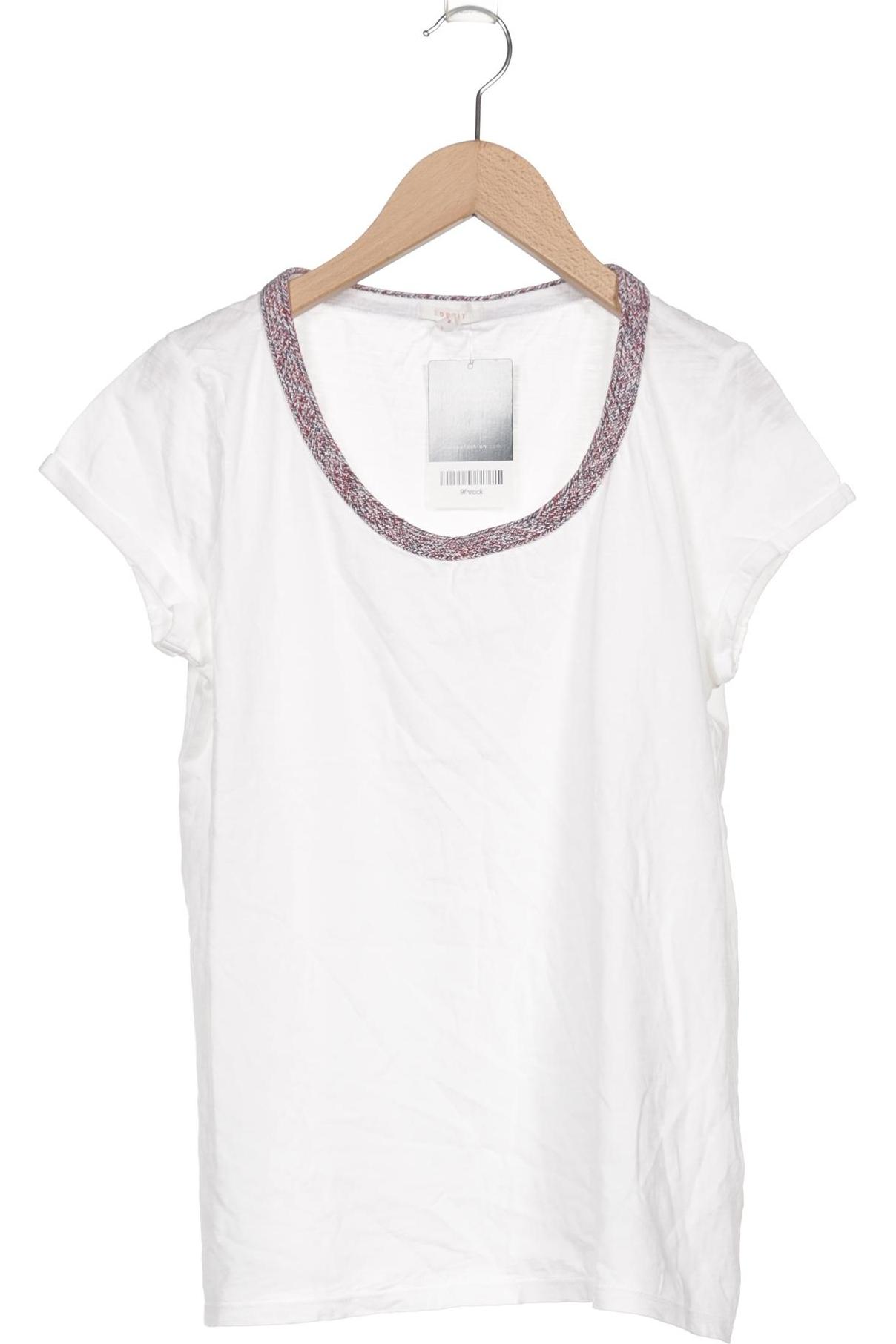 

Esprit Damen T-Shirt, weiß, Gr. 36
