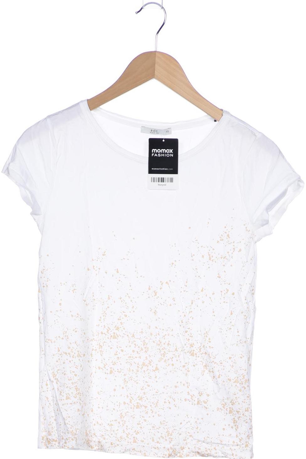 

Esprit Damen T-Shirt, weiß, Gr. 34