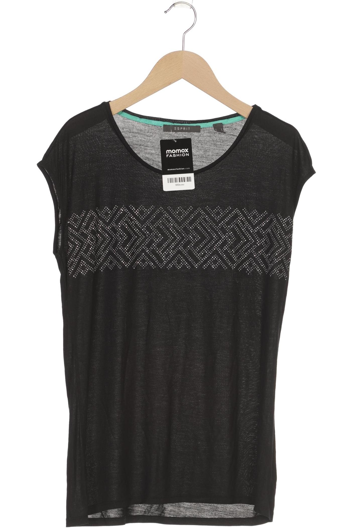 

Esprit Damen T-Shirt, schwarz, Gr. 36