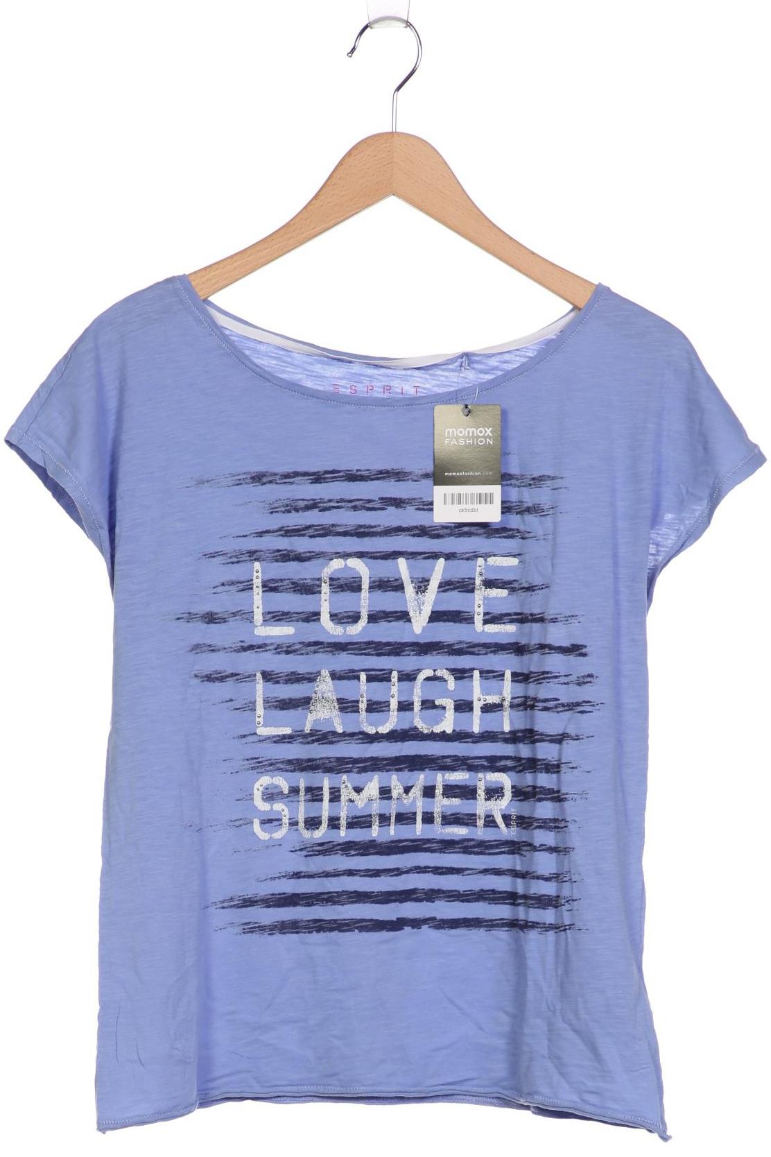 

Esprit Damen T-Shirt, blau, Gr. 38
