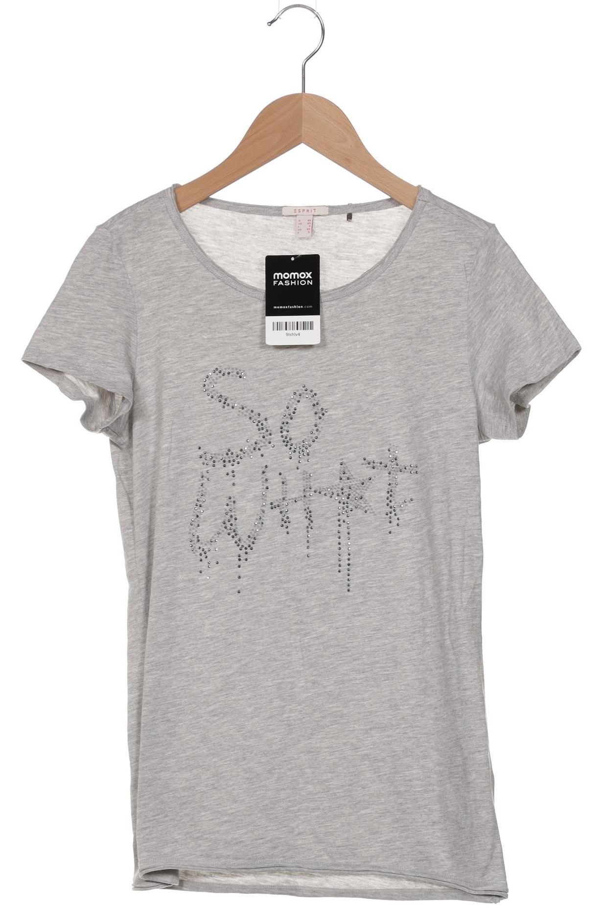 

Esprit Damen T-Shirt, grau, Gr. 34