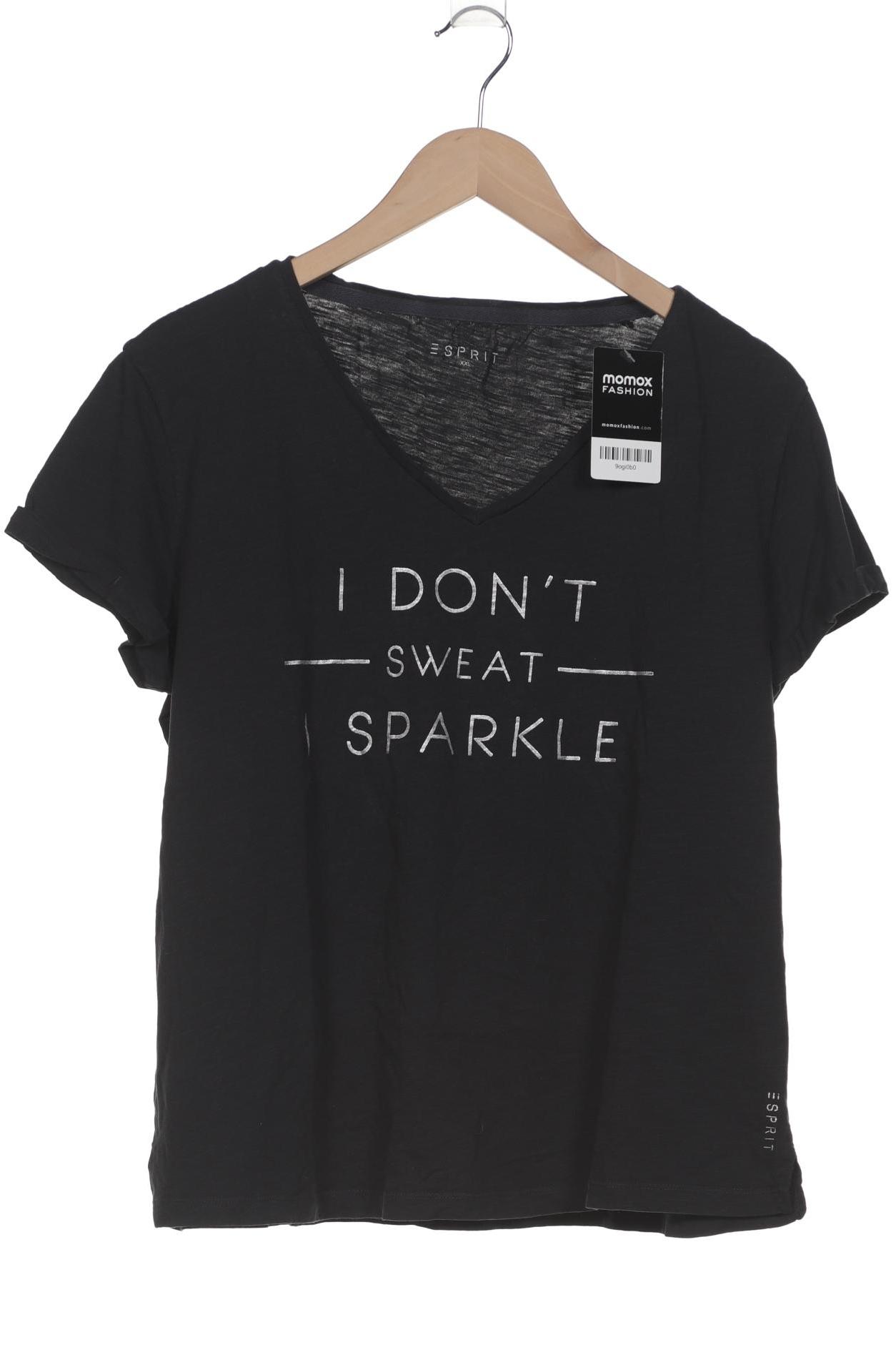 

Esprit Damen T-Shirt, schwarz, Gr. 46