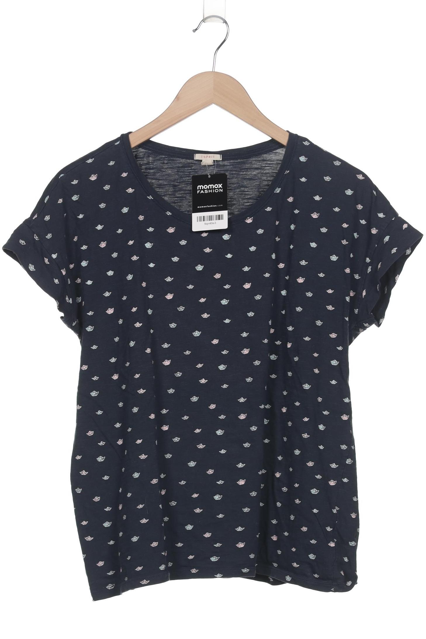 

Esprit Damen T-Shirt, marineblau, Gr. 44