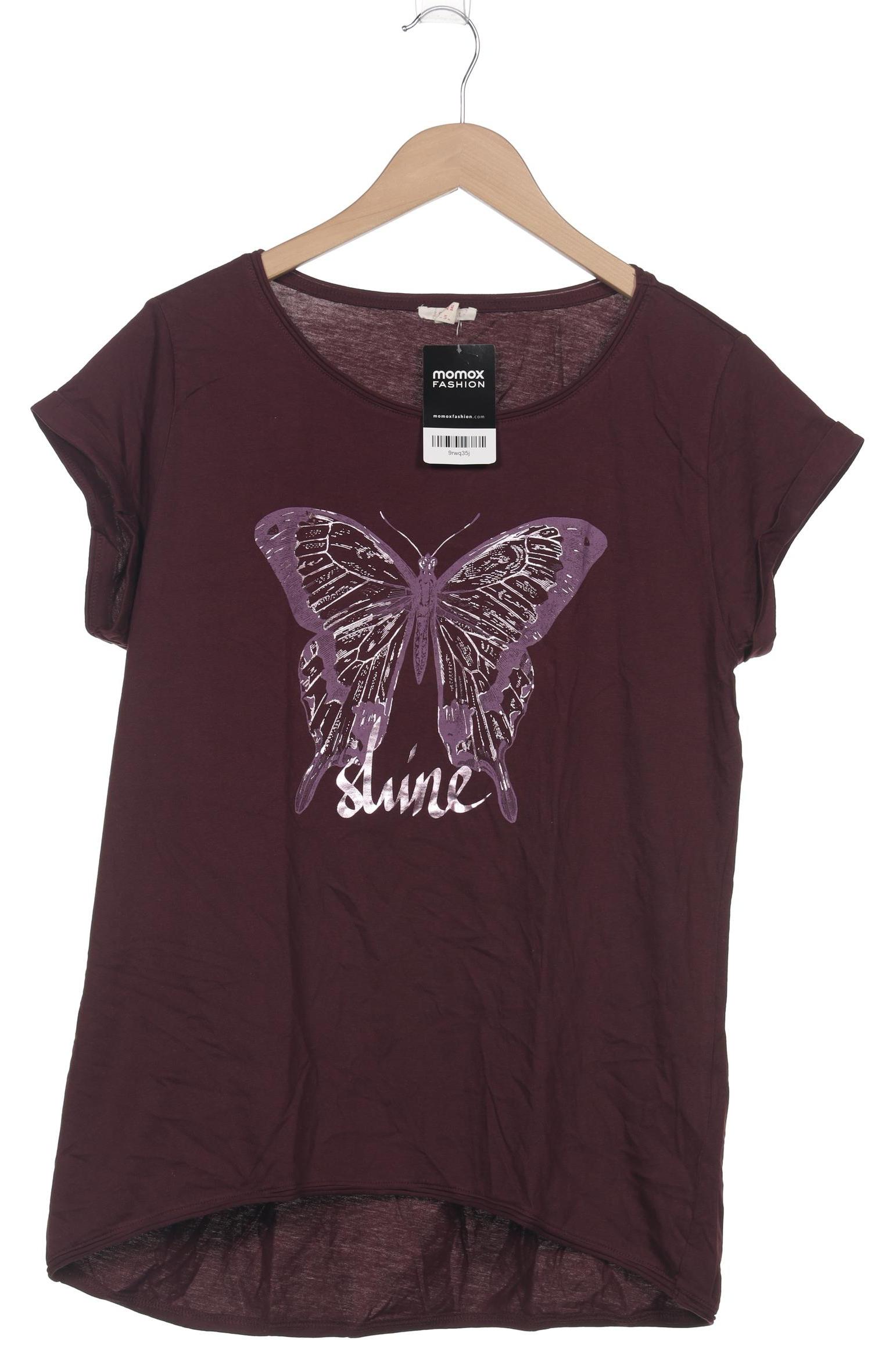 

Esprit Damen T-Shirt, bordeaux, Gr. 46