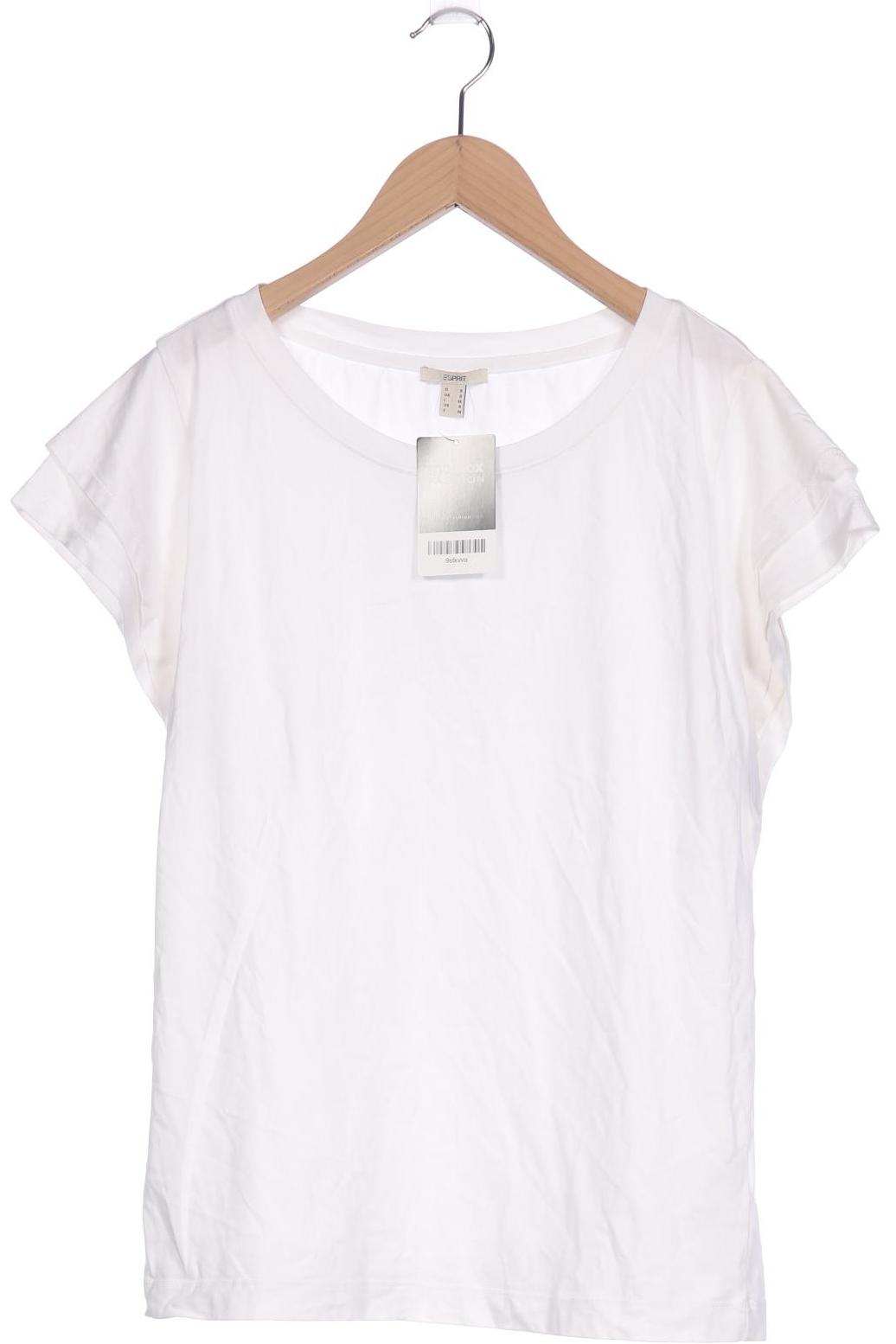 

Esprit Damen T-Shirt, weiß, Gr. 36