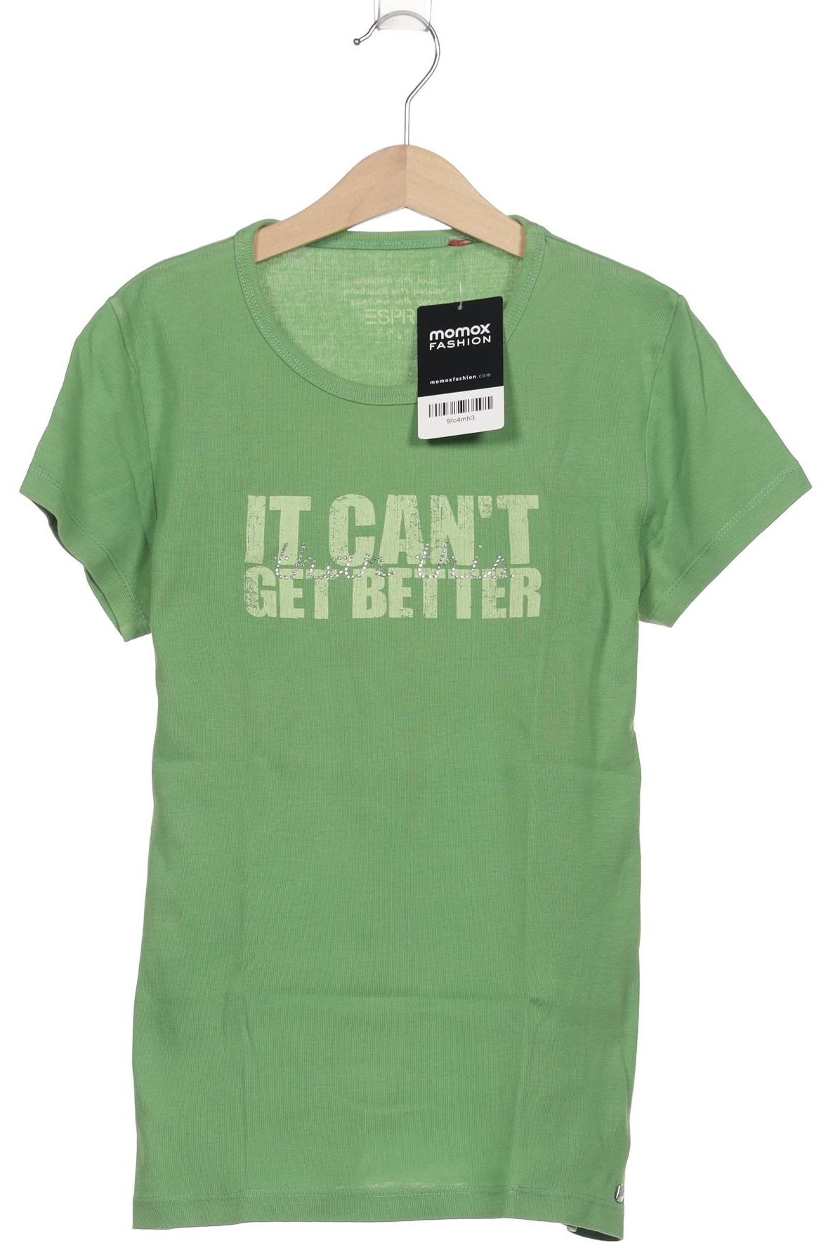 

Esprit Damen T-Shirt, grün, Gr. 36