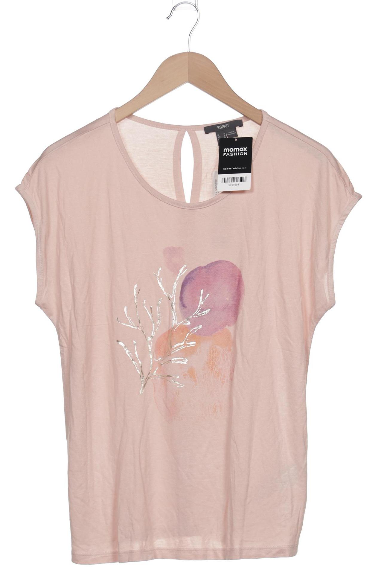 

Esprit Damen T-Shirt, pink, Gr. 36