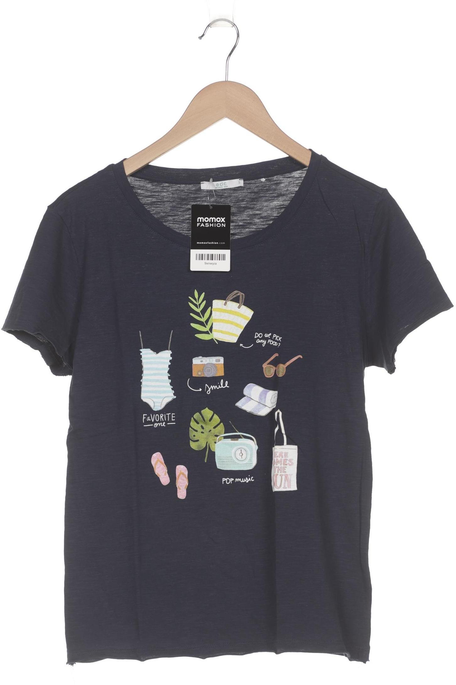 

Esprit Damen T-Shirt, marineblau, Gr. 36