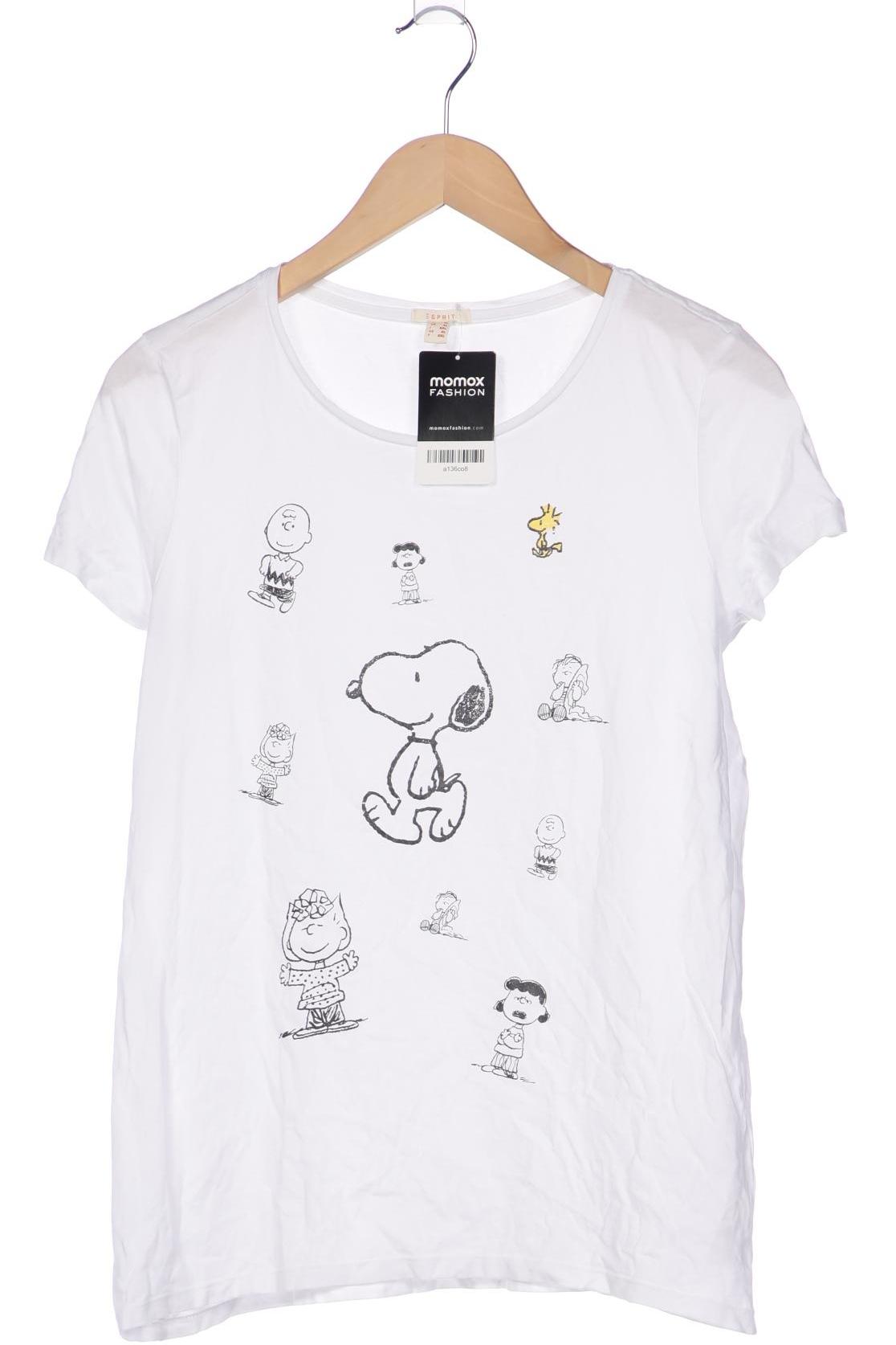 

Esprit Damen T-Shirt, weiß, Gr. 44