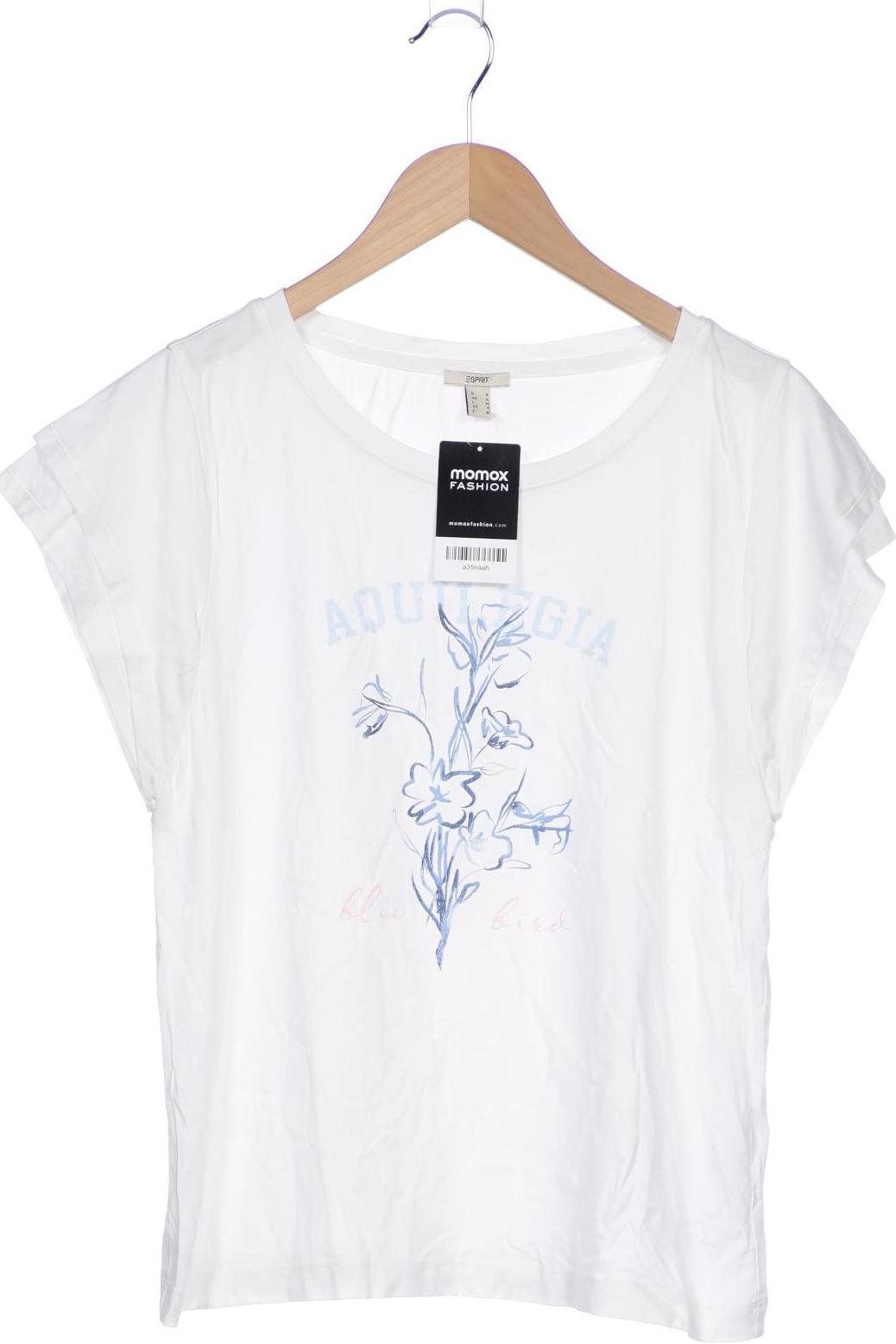 

Esprit Damen T-Shirt, weiß, Gr. 36