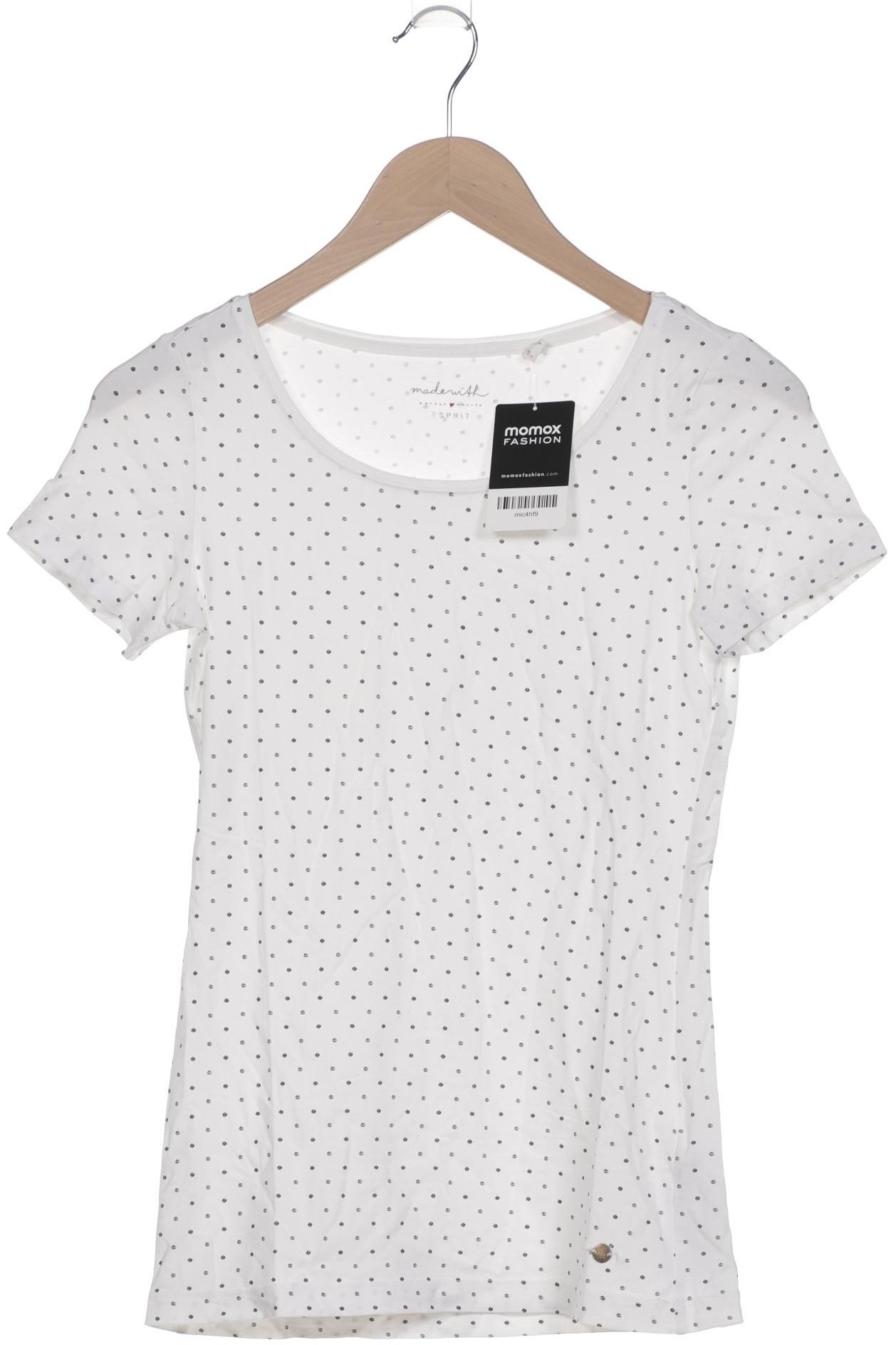 

Esprit Damen T-Shirt, weiß, Gr. 34