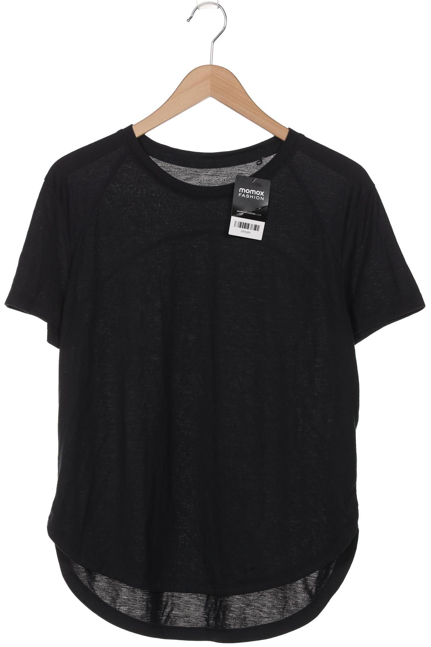 

Esprit Damen T-Shirt, schwarz, Gr. 38