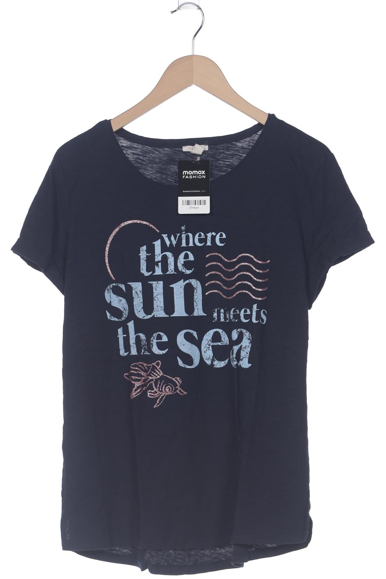 

Esprit Damen T-Shirt, marineblau, Gr. 46