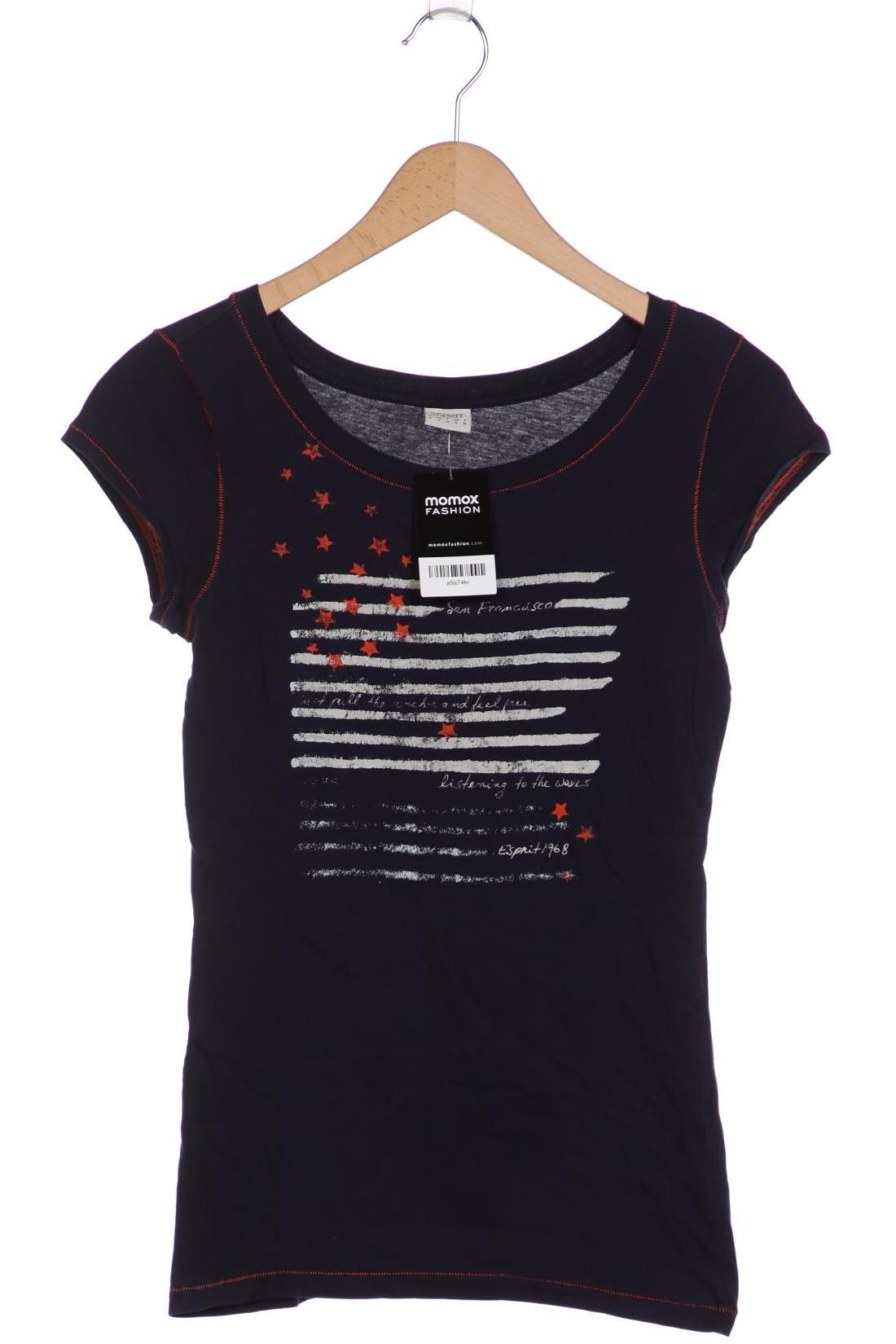

Esprit Damen T-Shirt, marineblau, Gr. 36