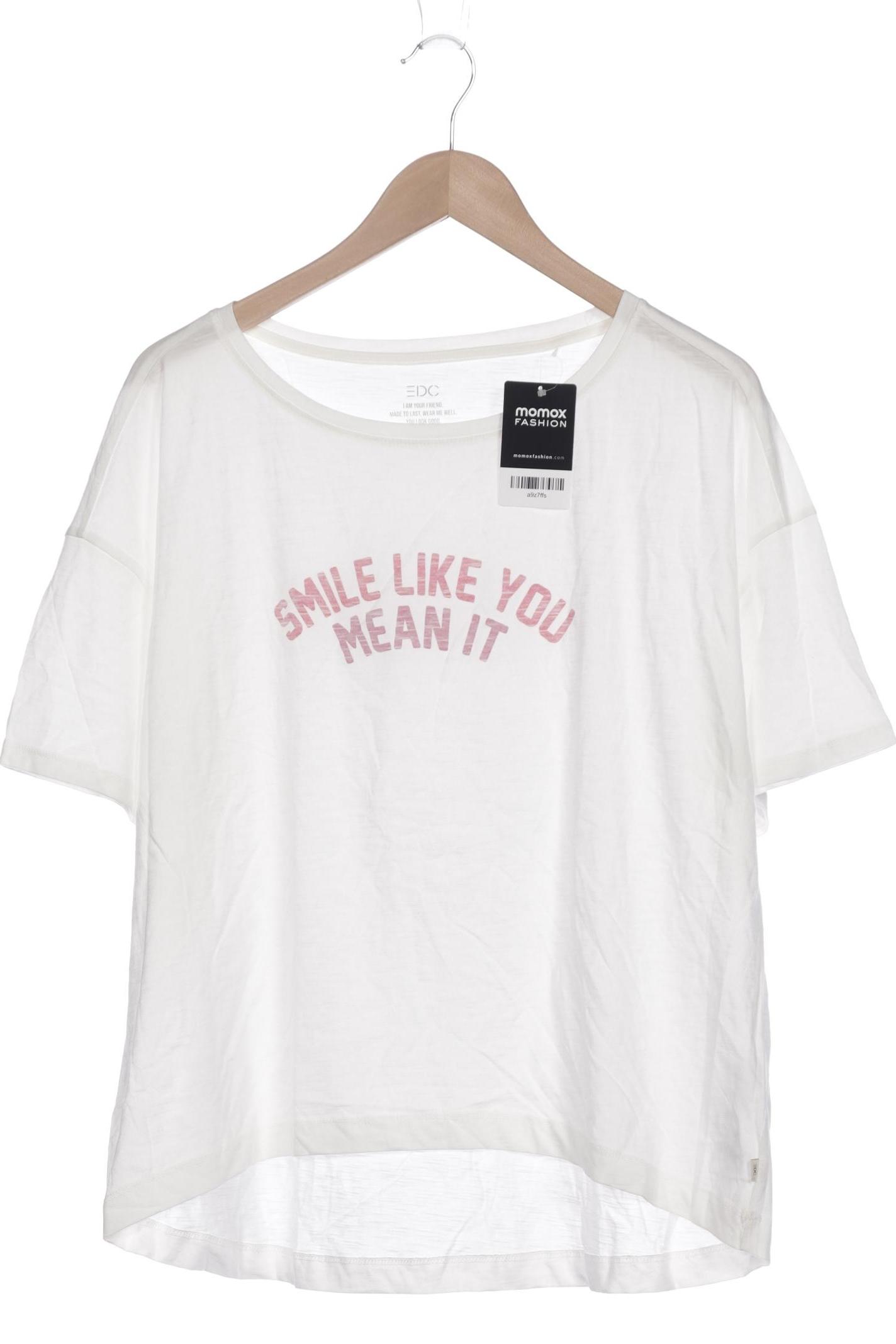 

Esprit Damen T-Shirt, weiß, Gr. 46