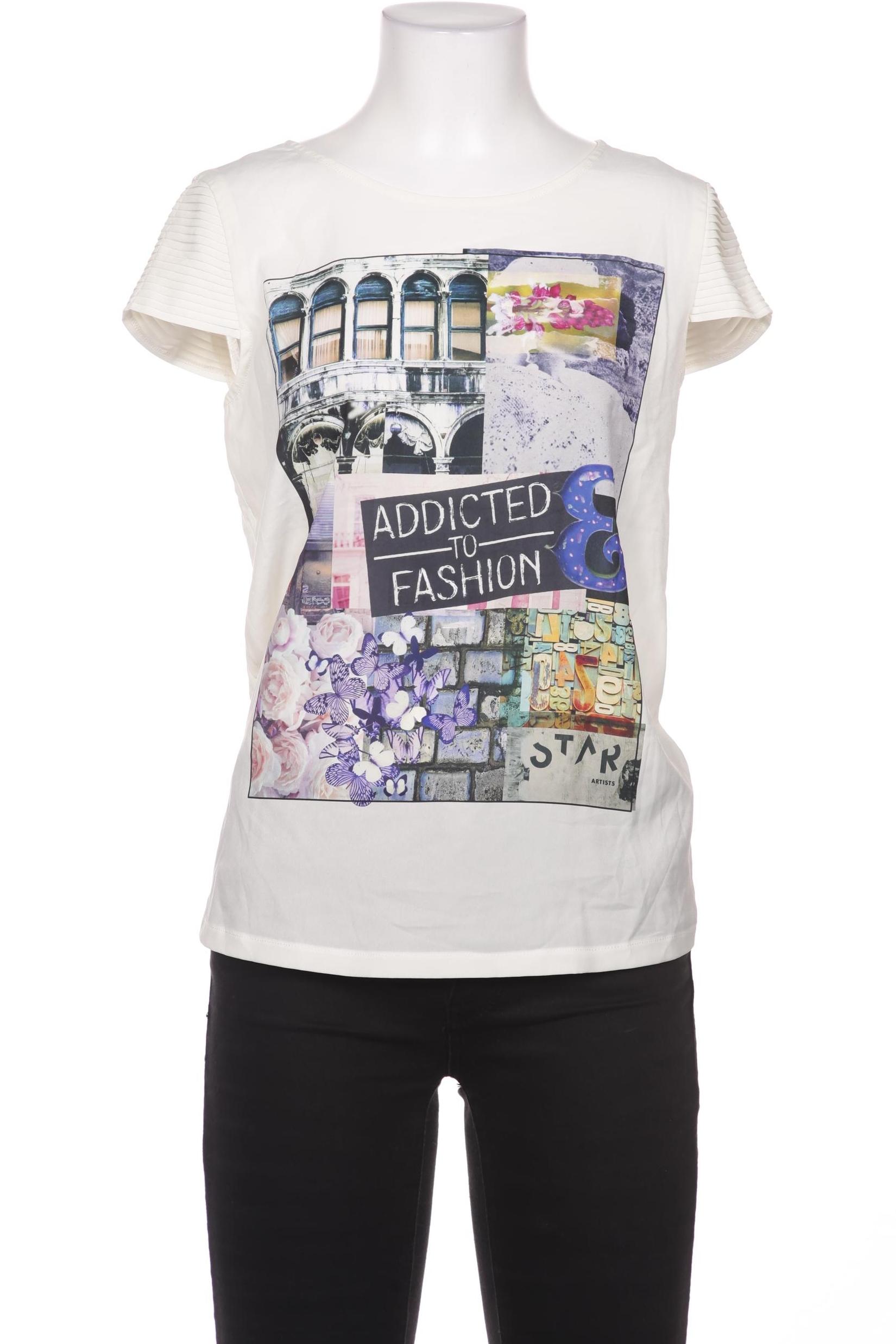 

Esprit Damen T-Shirt, weiß, Gr. 36