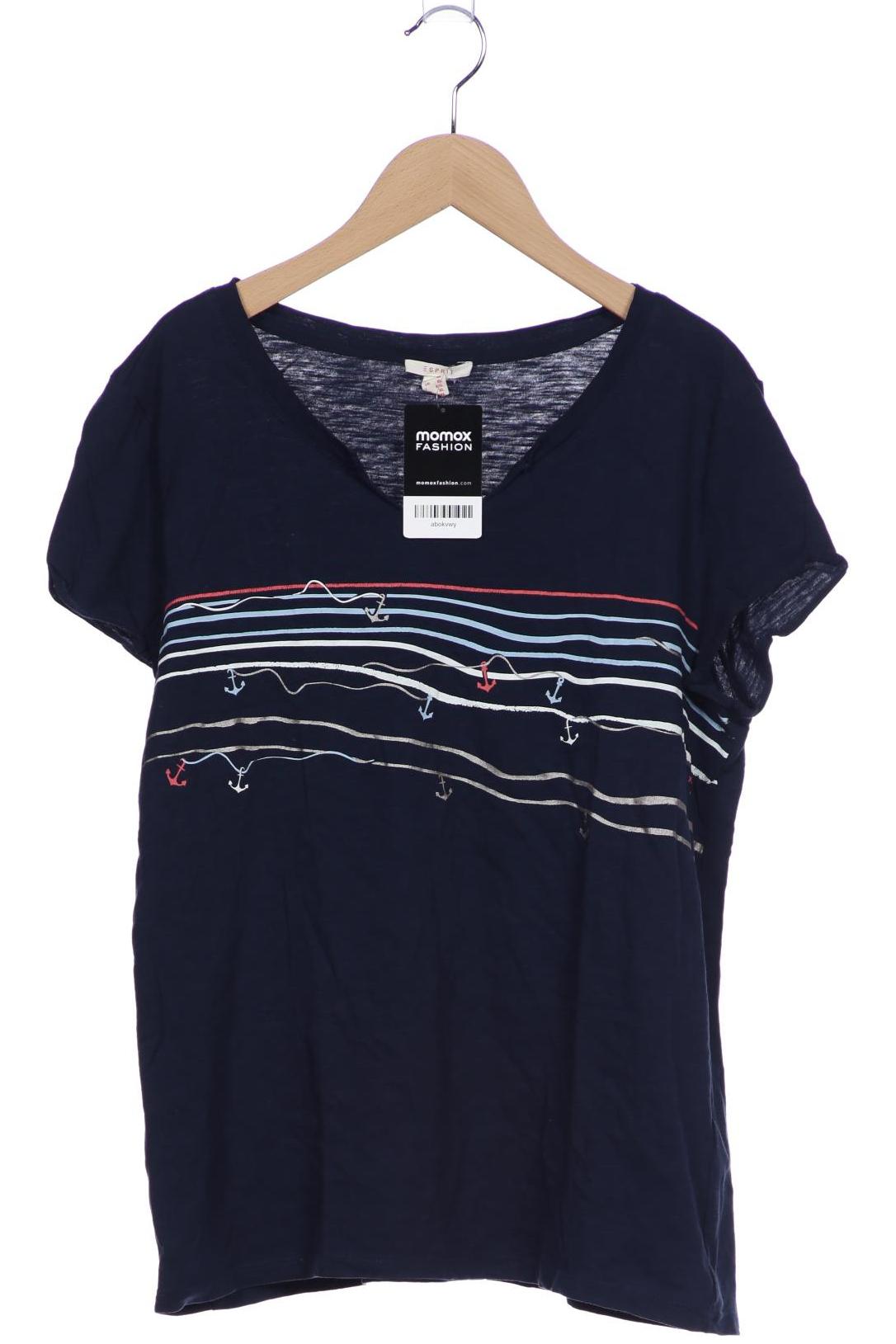 

Esprit Damen T-Shirt, marineblau, Gr. 44