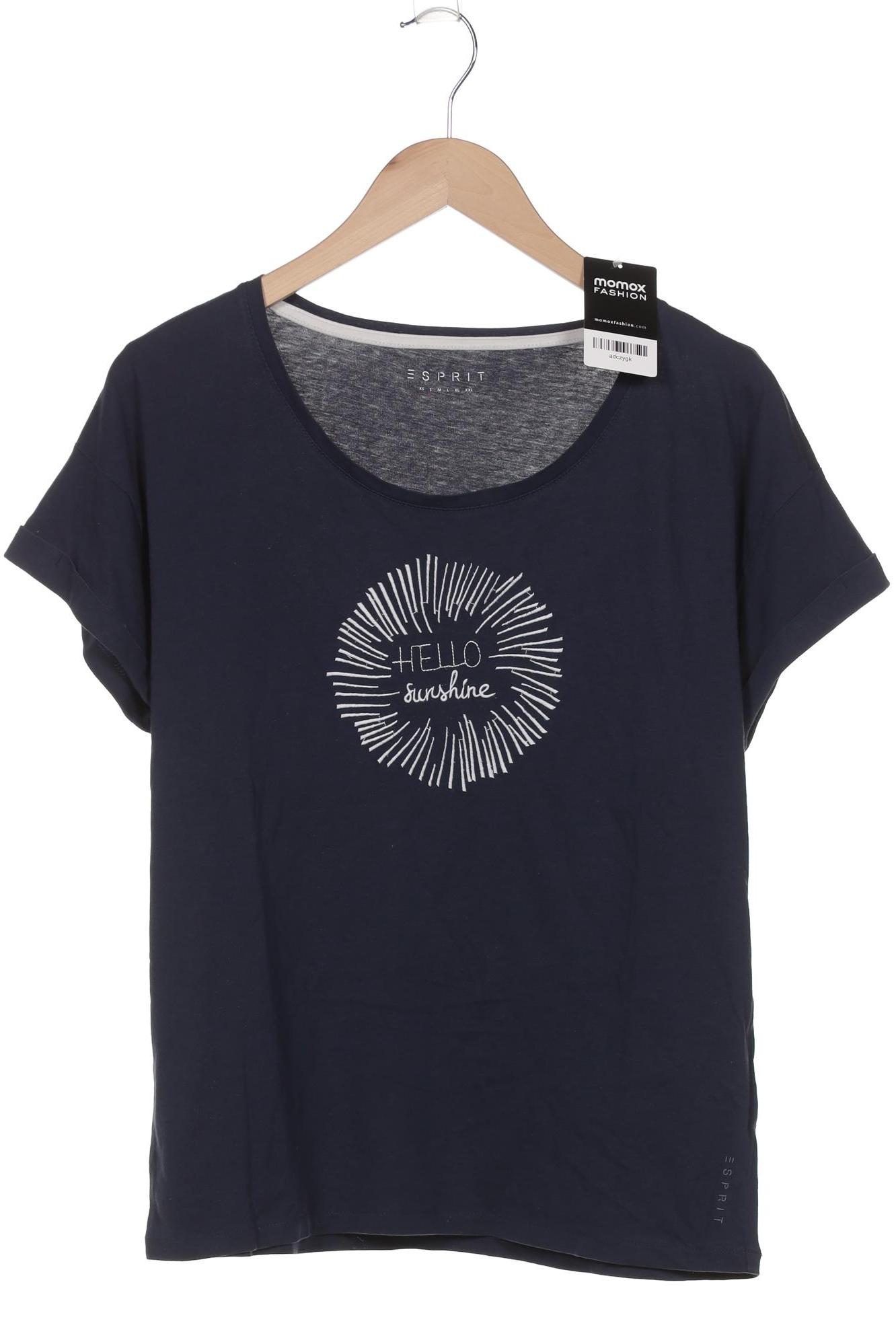 

Esprit Damen T-Shirt, marineblau, Gr. 36