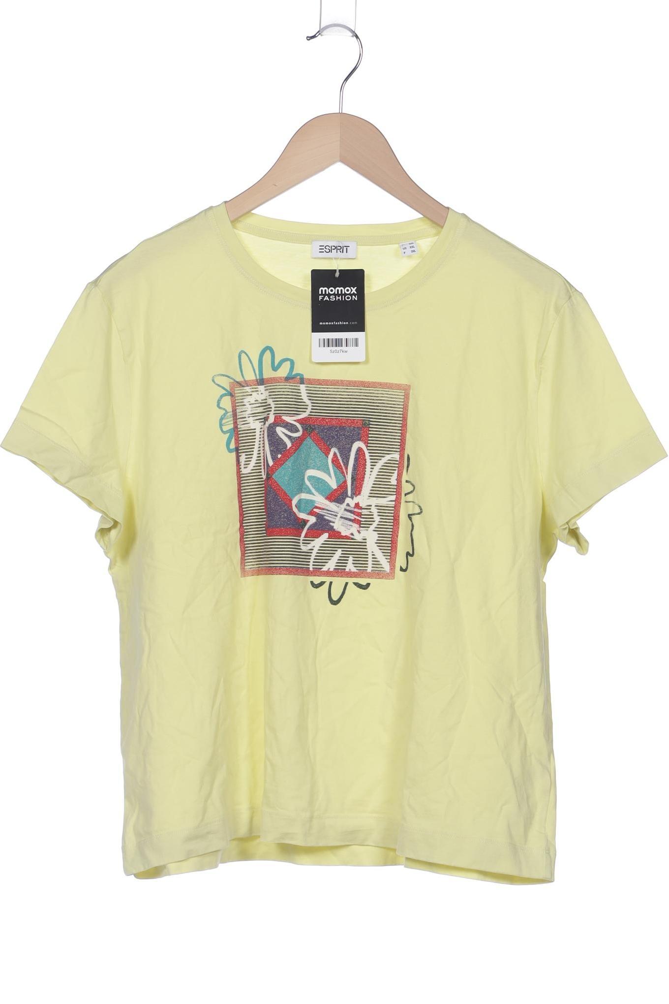 

Esprit Damen T-Shirt, gelb, Gr. 46