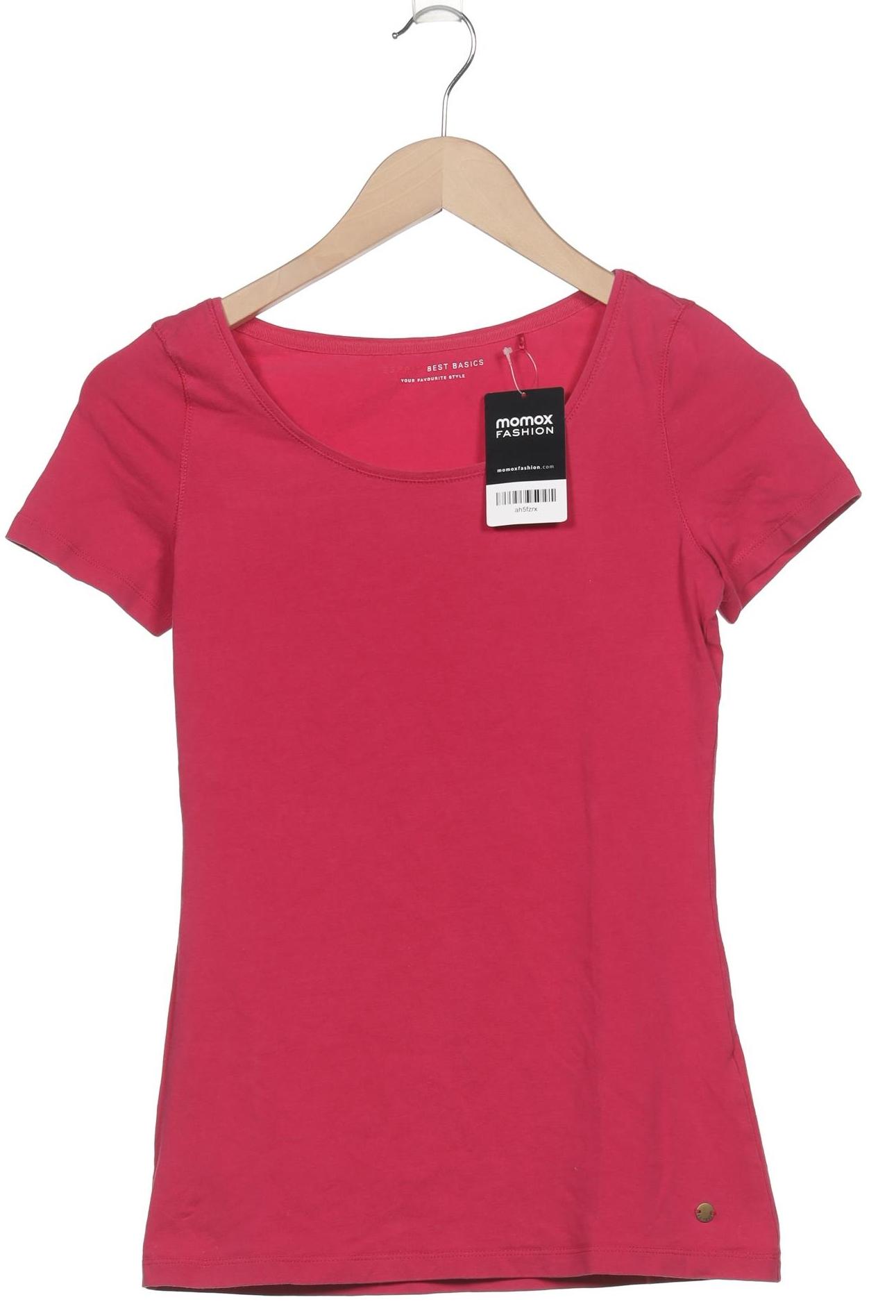 

Esprit Damen T-Shirt, pink, Gr. 34